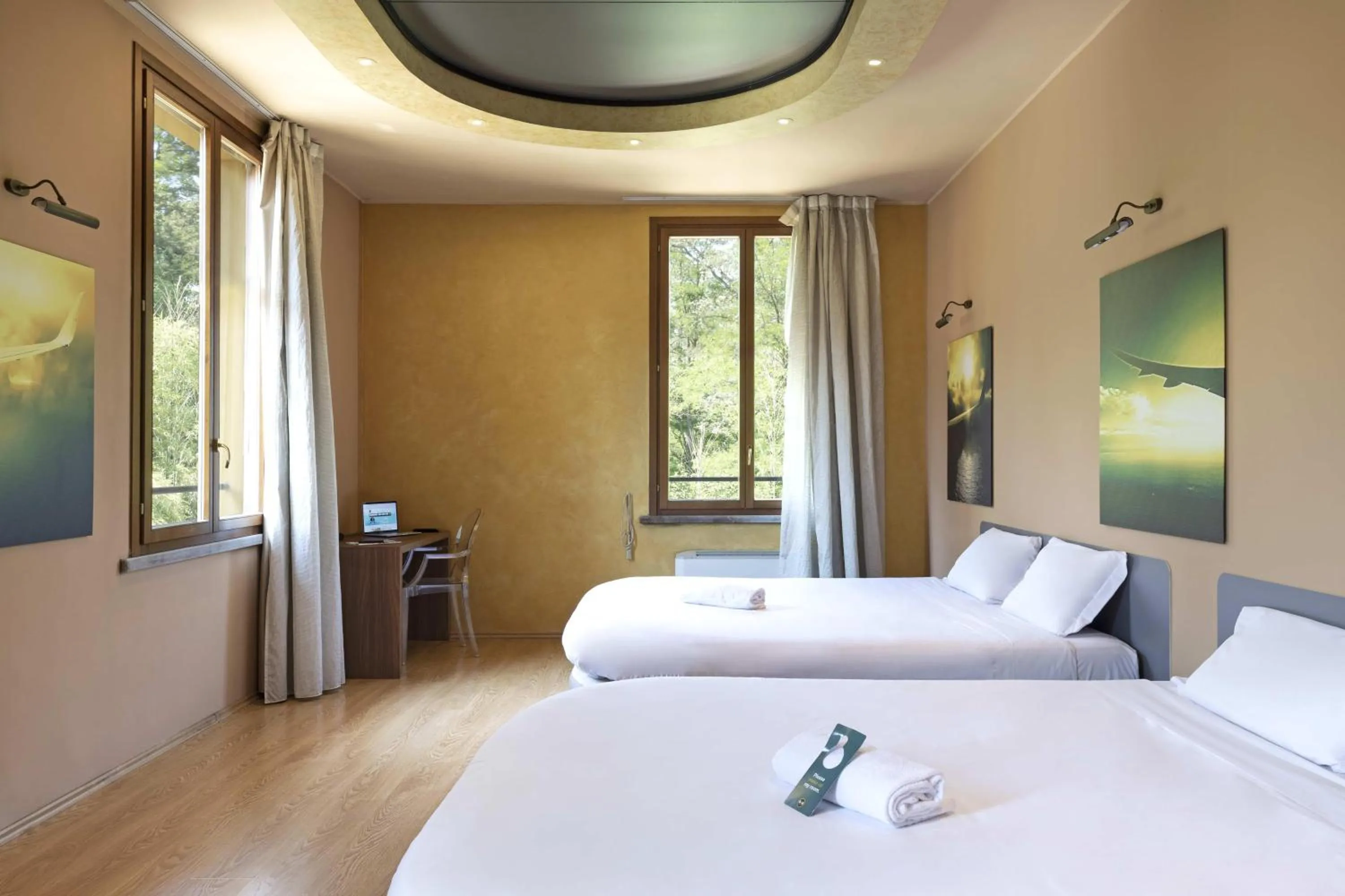 Photo of the whole room, Bed in B&B HOTEL Malpensa Lago Maggiore