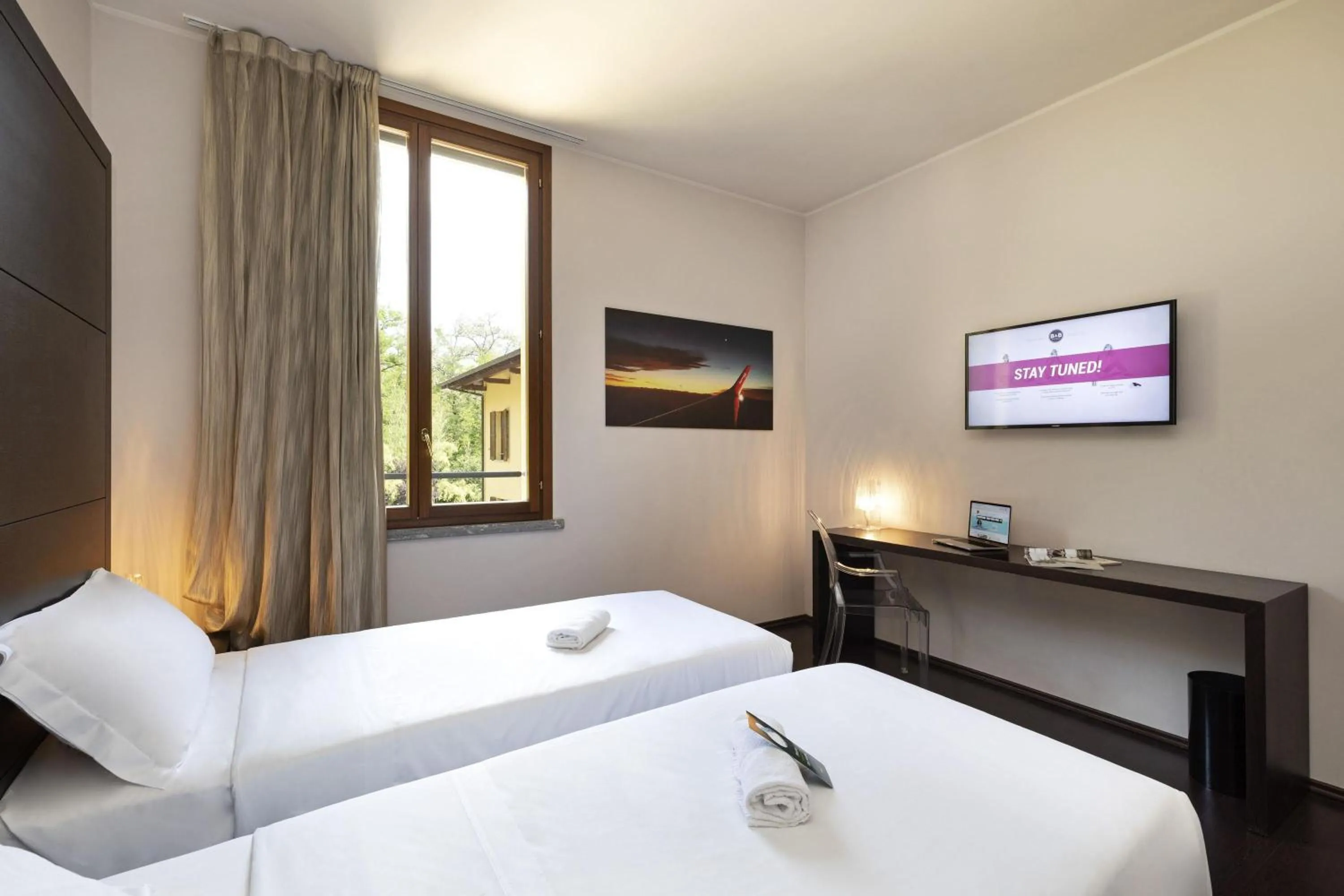 Photo of the whole room, Bed in B&B HOTEL Malpensa Lago Maggiore