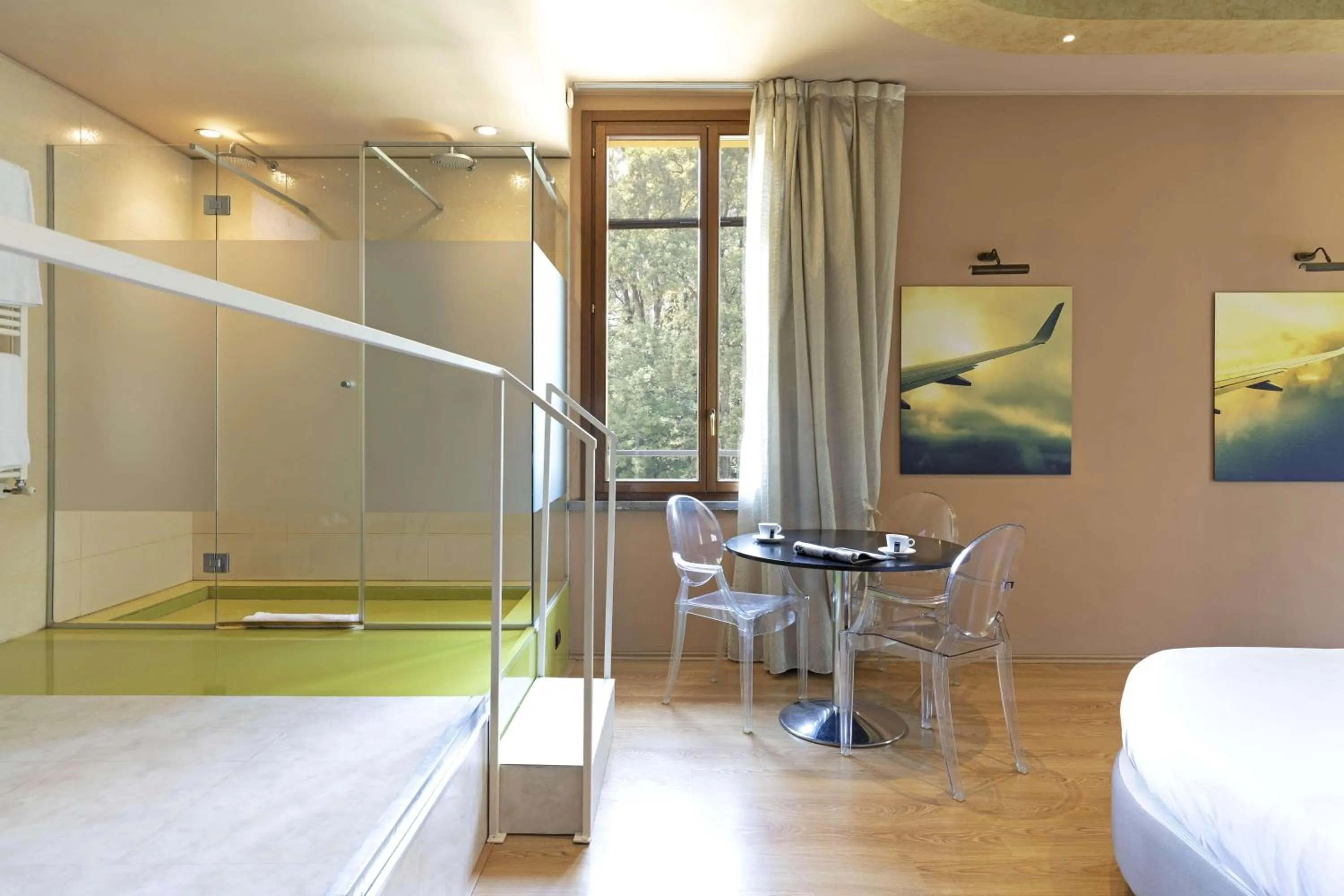 Photo of the whole room, Bed in B&B HOTEL Malpensa Lago Maggiore