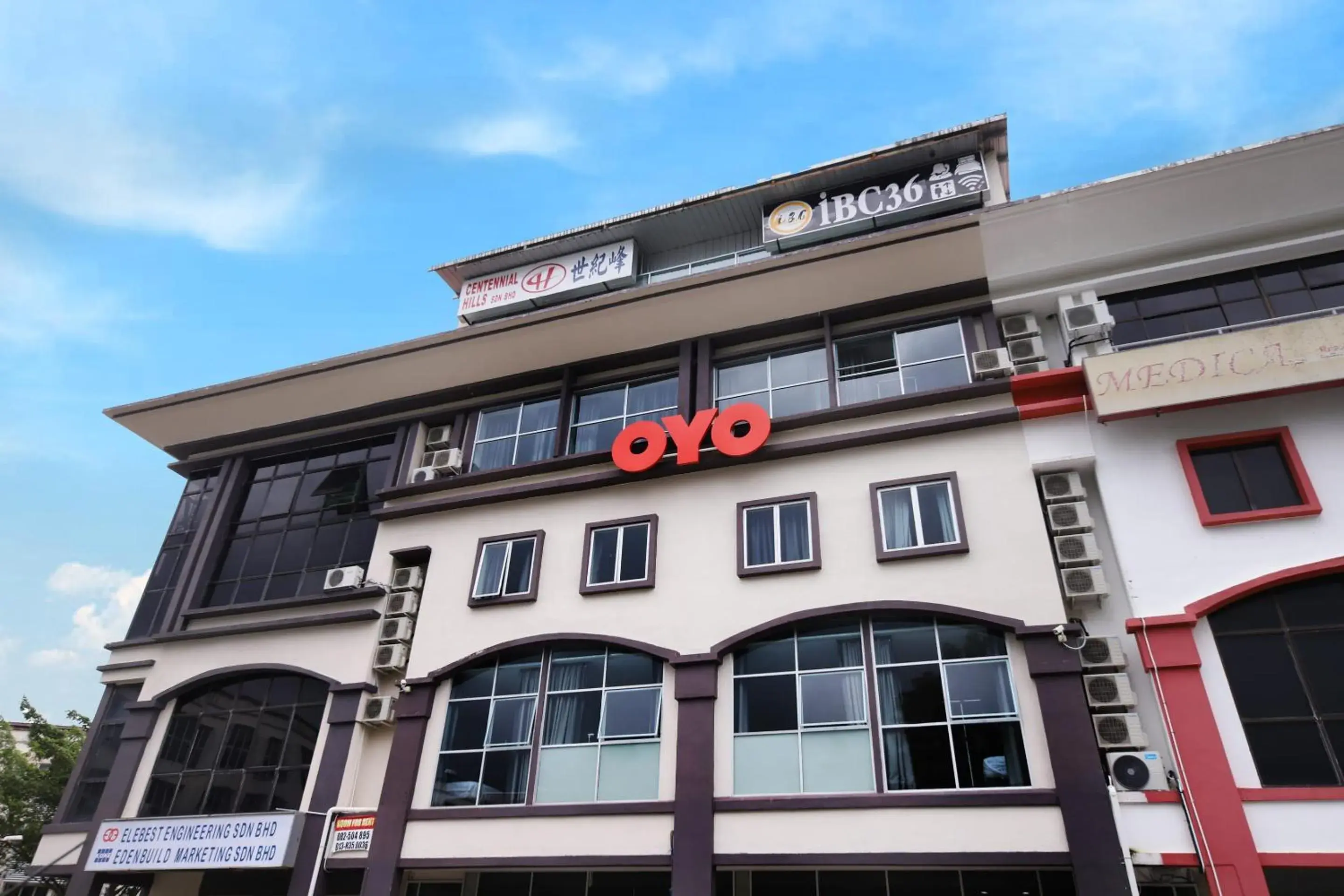 Facade/entrance in Hotel O iBC36 Business Stay Facade/entrance in Hotel O iBC36 Business Stay