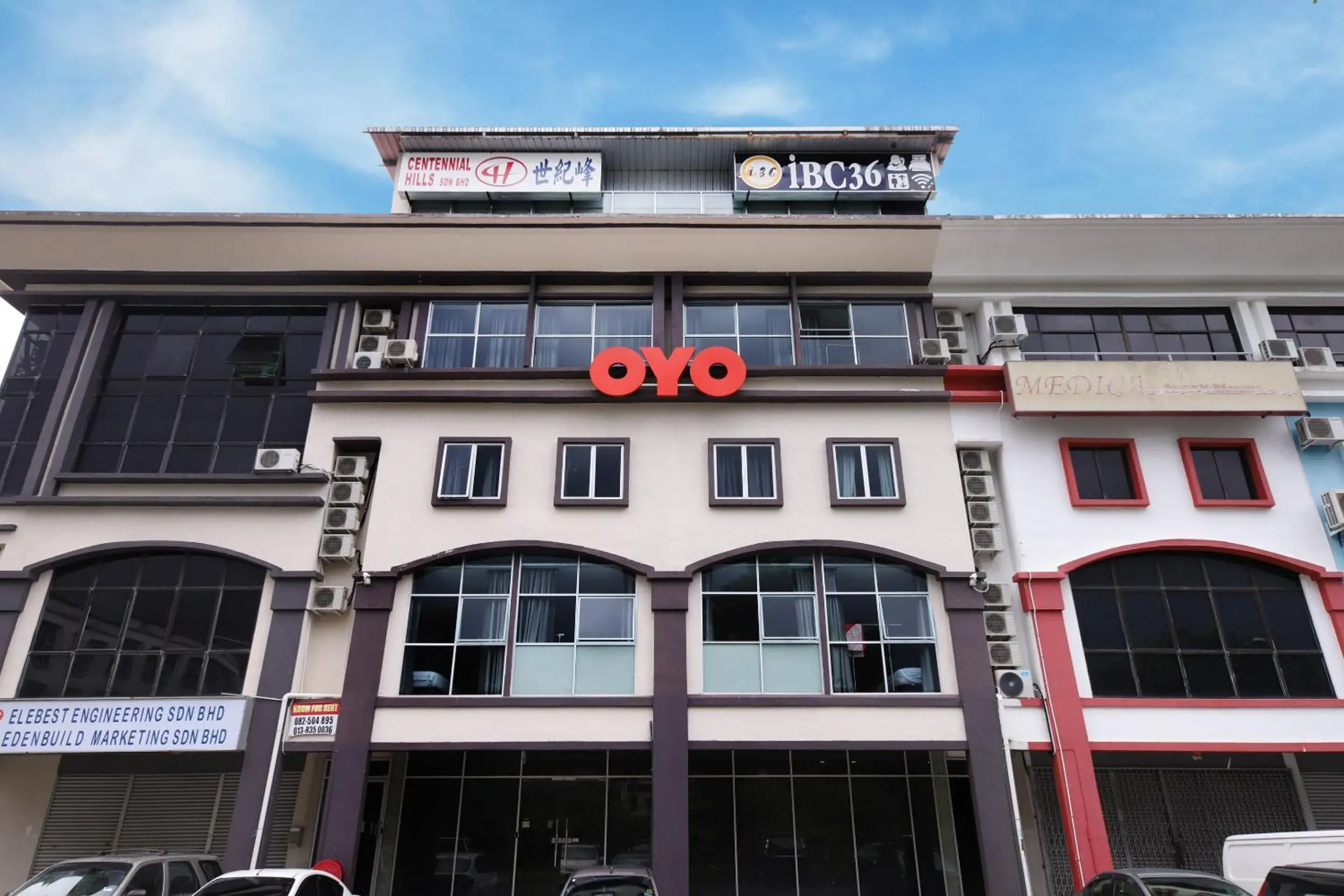 Facade/entrance in Hotel O iBC36 Business Stay Facade/entrance in Hotel O iBC36 Business Stay