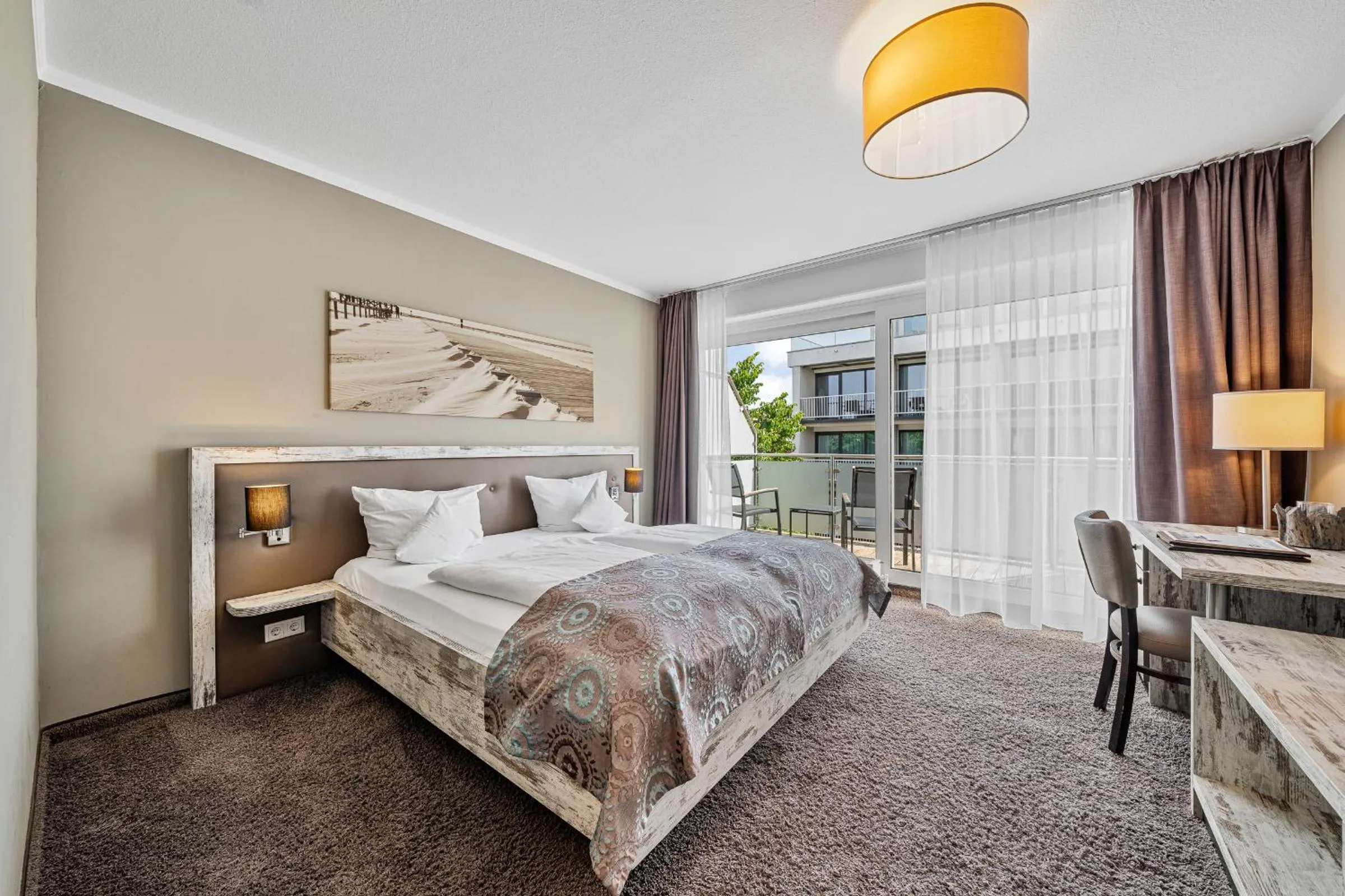 Photo of the whole room, Bed in Hotel Strand No.1