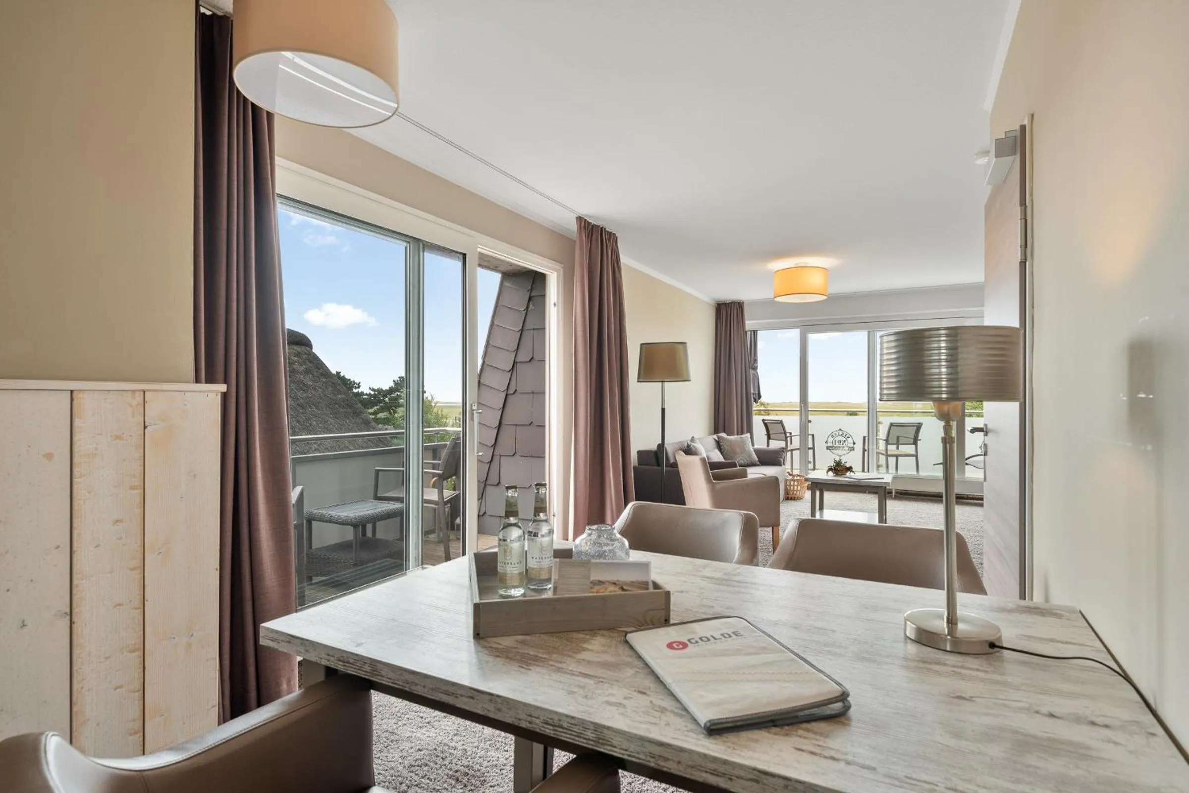Seating area in Hotel Strand No.1