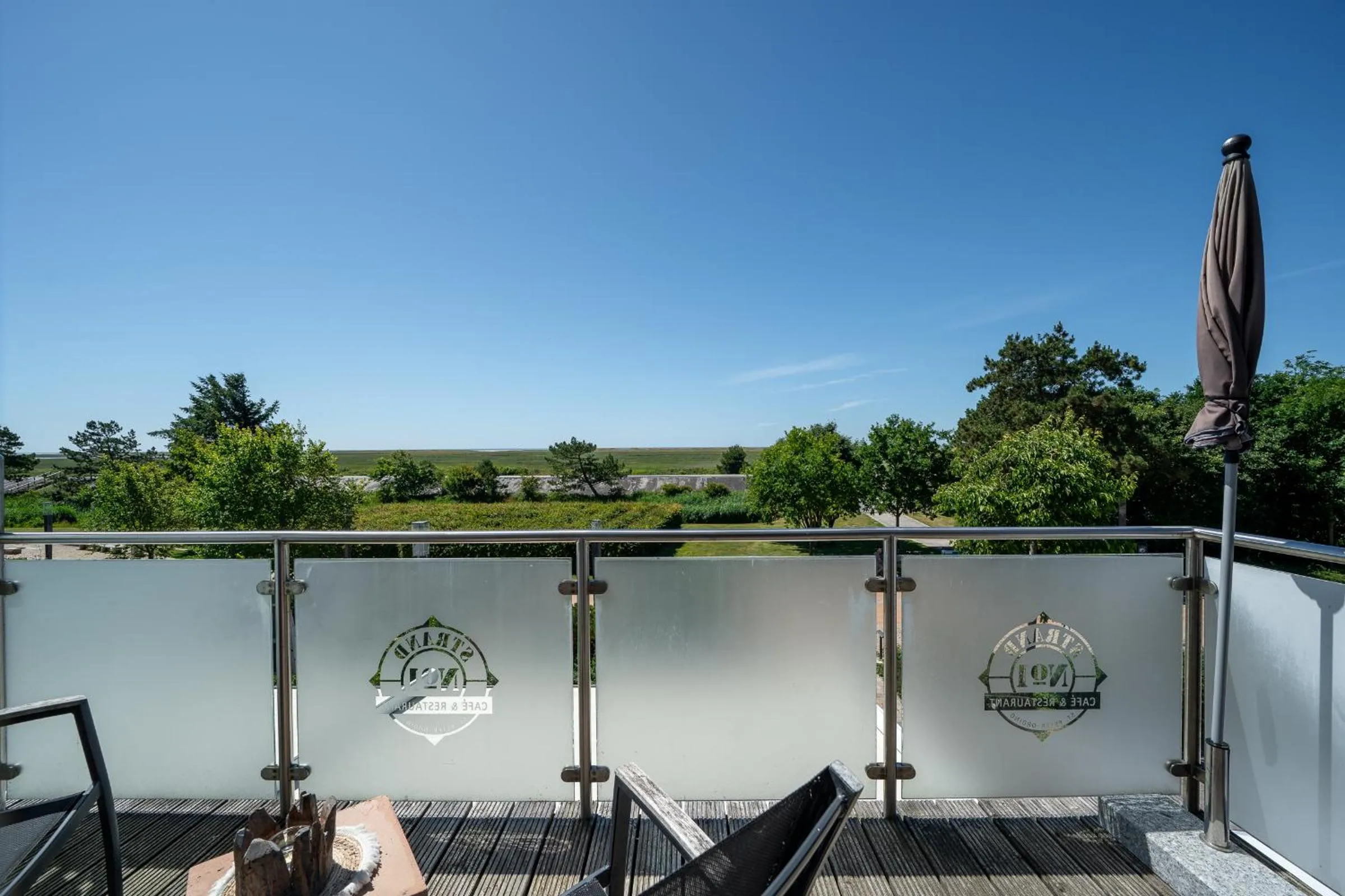 Balcony/Terrace in Hotel Strand No.1