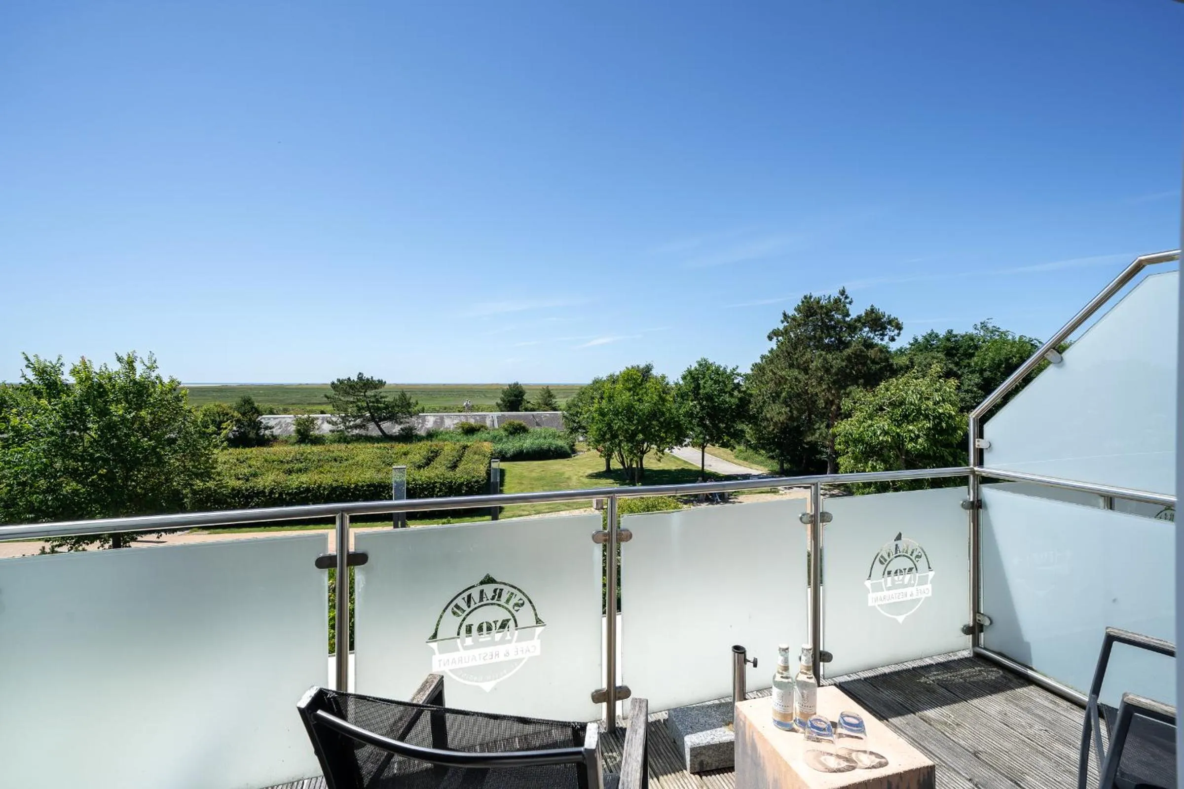 Balcony/Terrace in Hotel Strand No.1