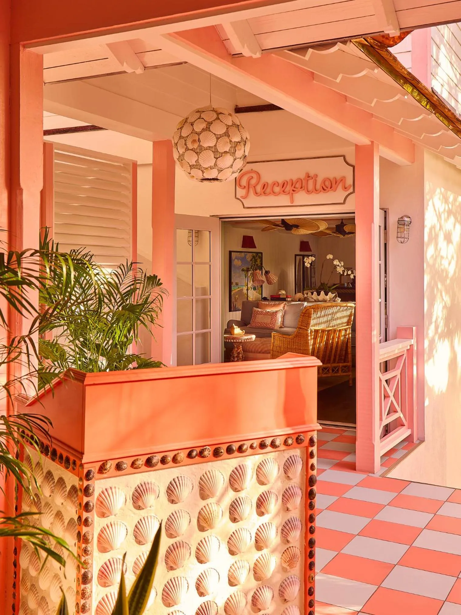 Lobby or reception in Coral Sands Inn & Cottages