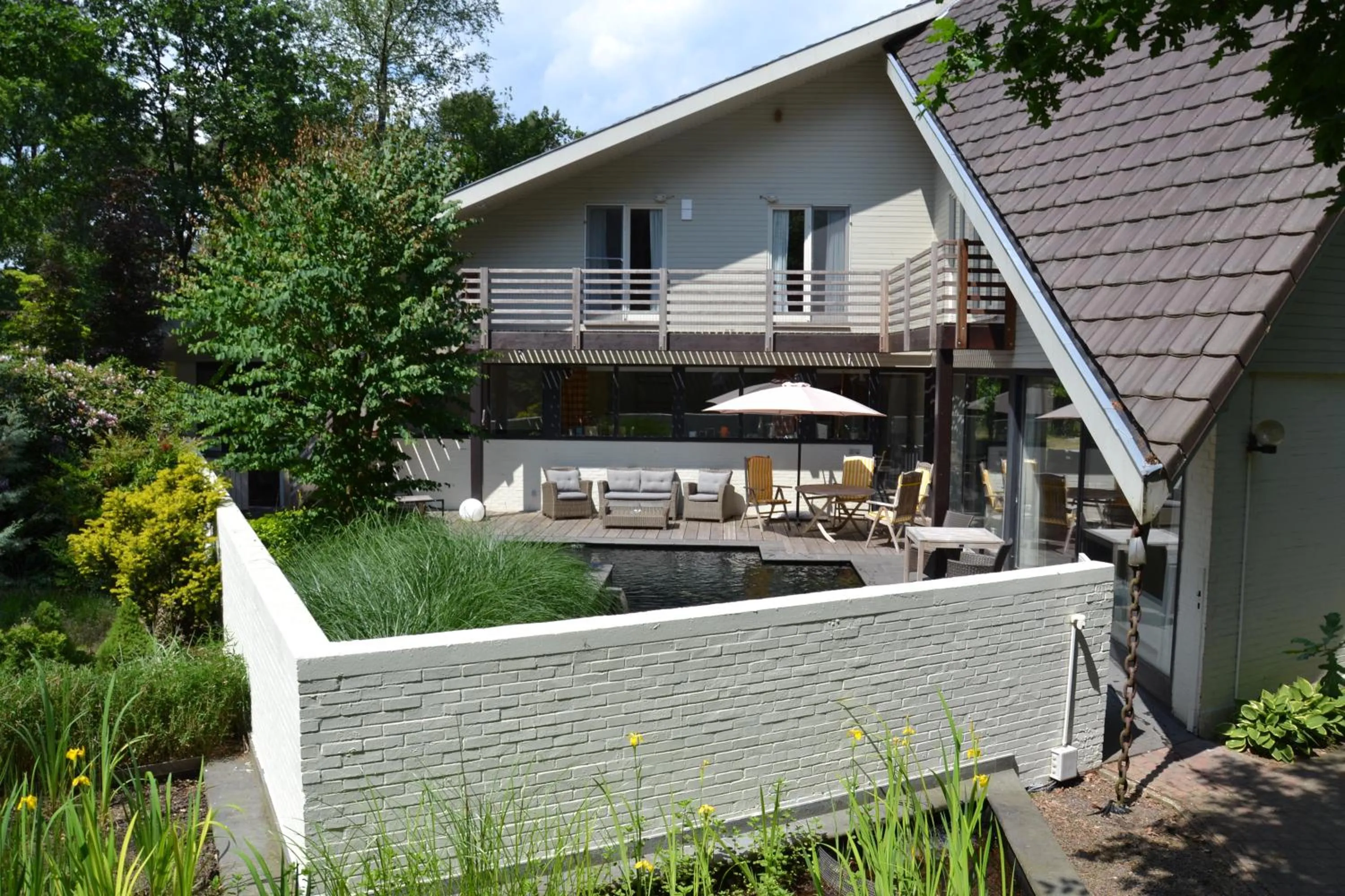 Patio in B&B Wepa-hof