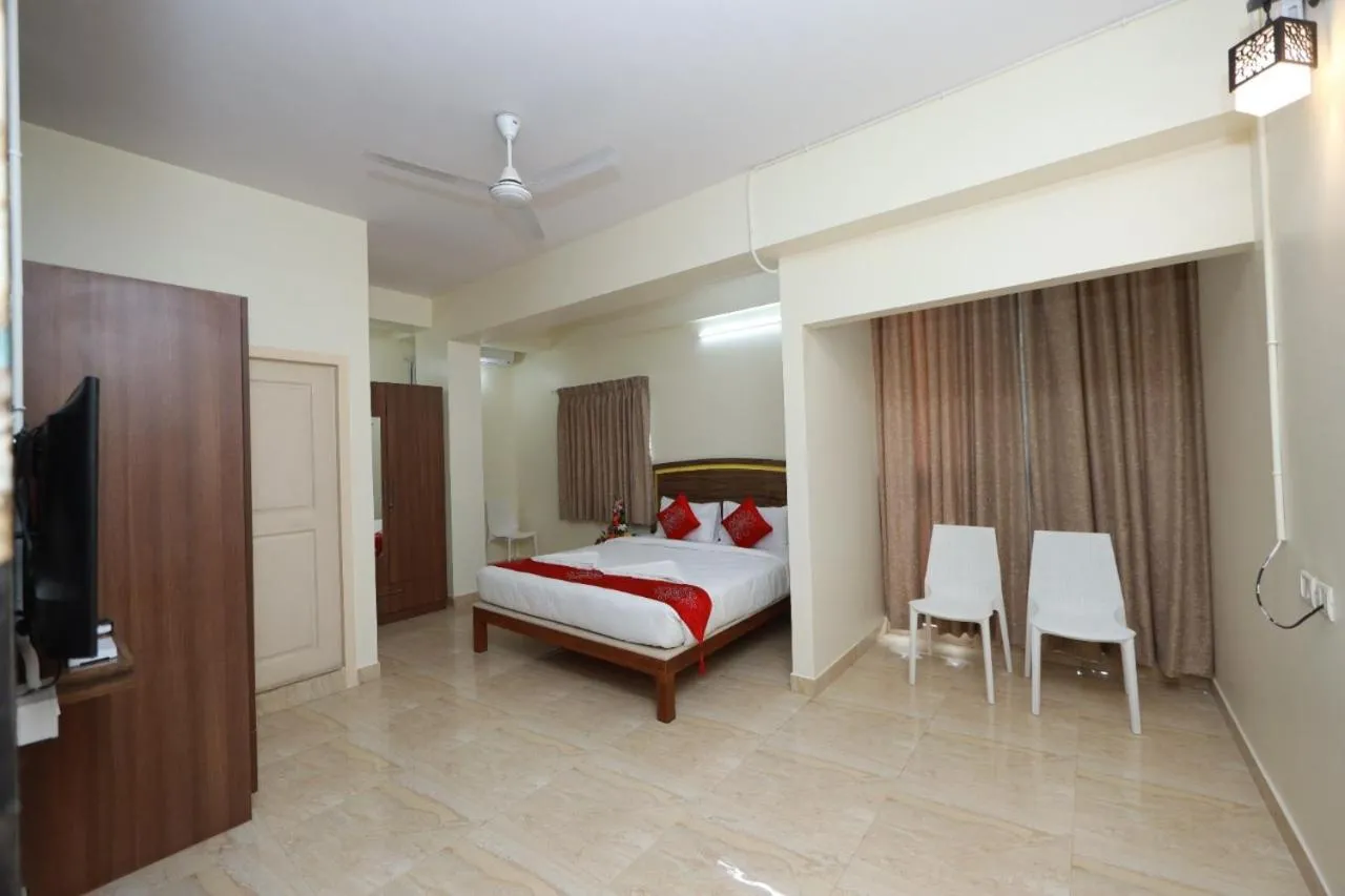 Bed in Hotel Amulya Relax Inn