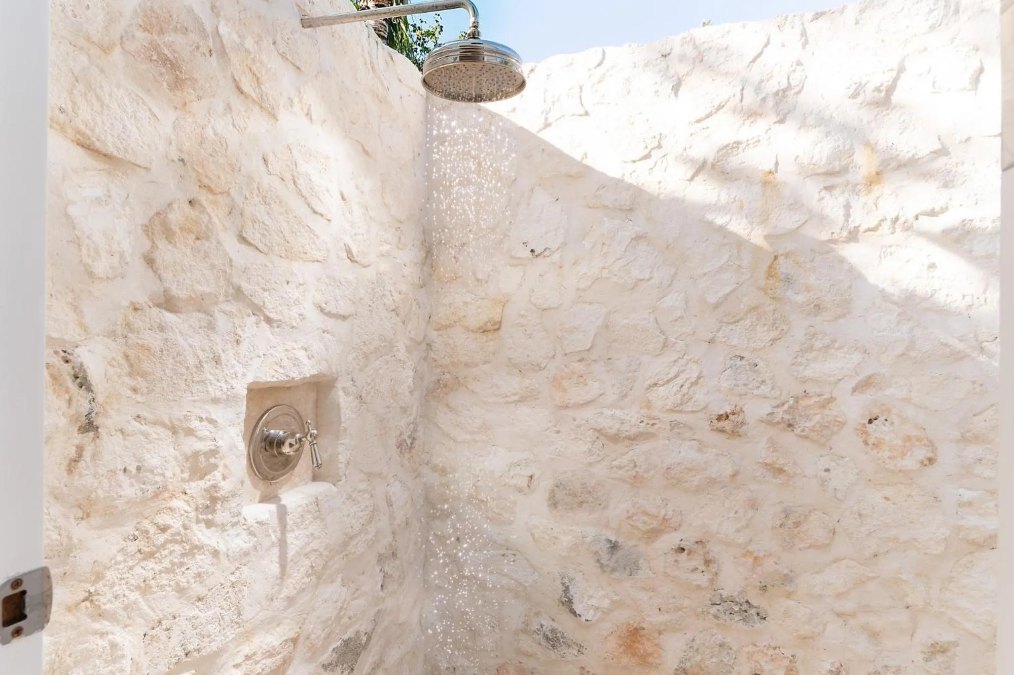 Shower in Pink Sands Resort