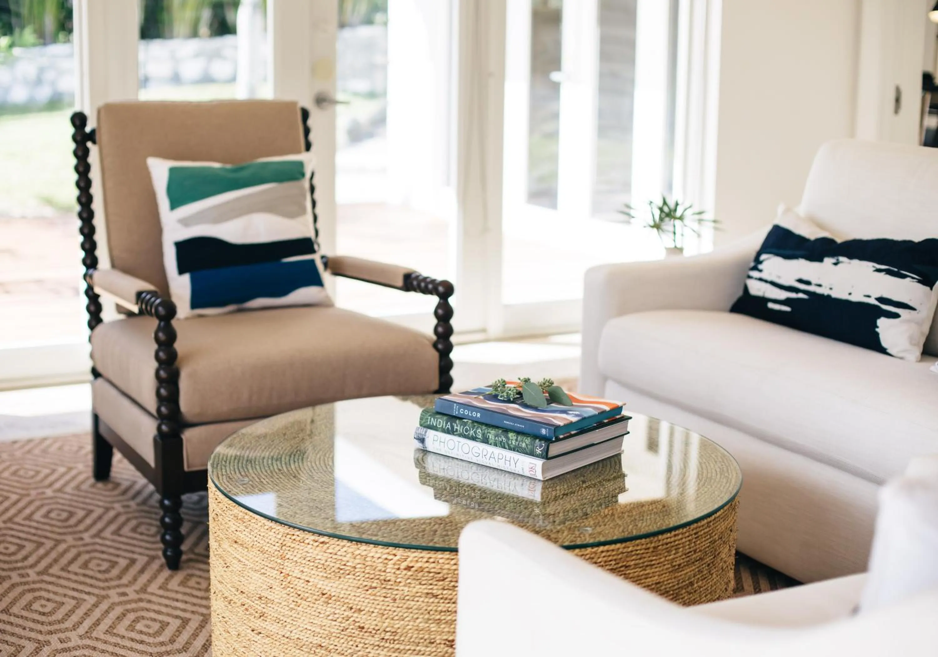 Living room in Pink Sands Resort