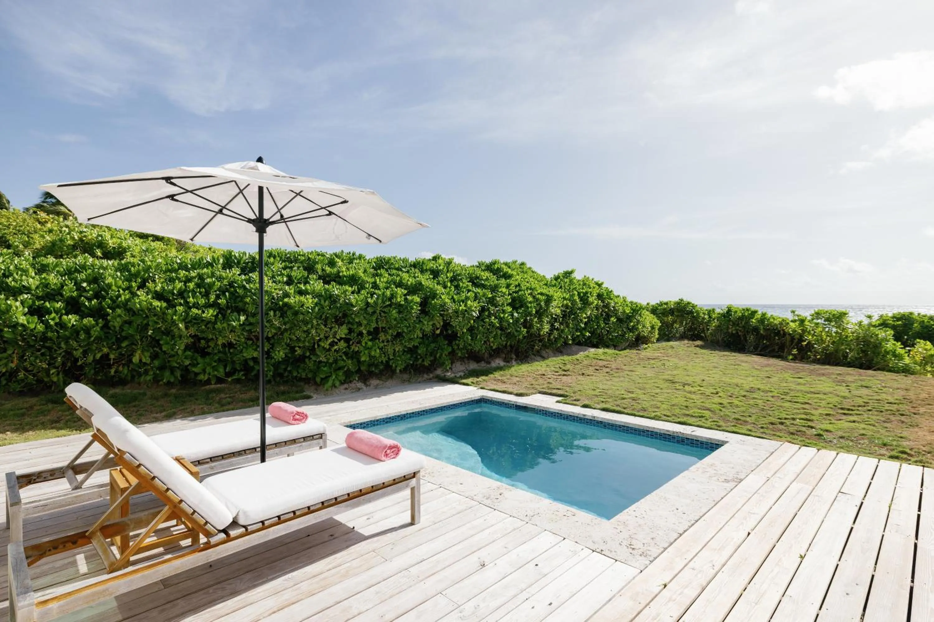 Patio in Pink Sands Resort