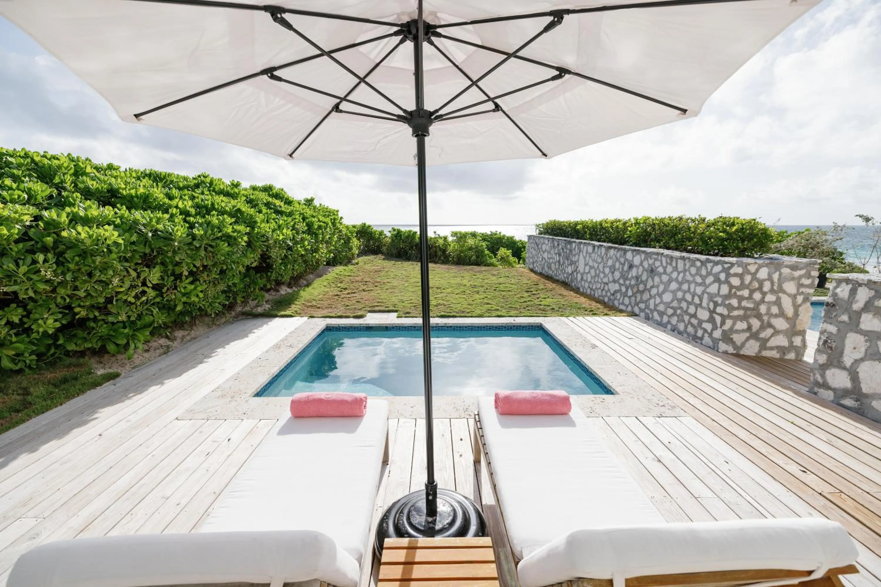 Patio in Pink Sands Resort