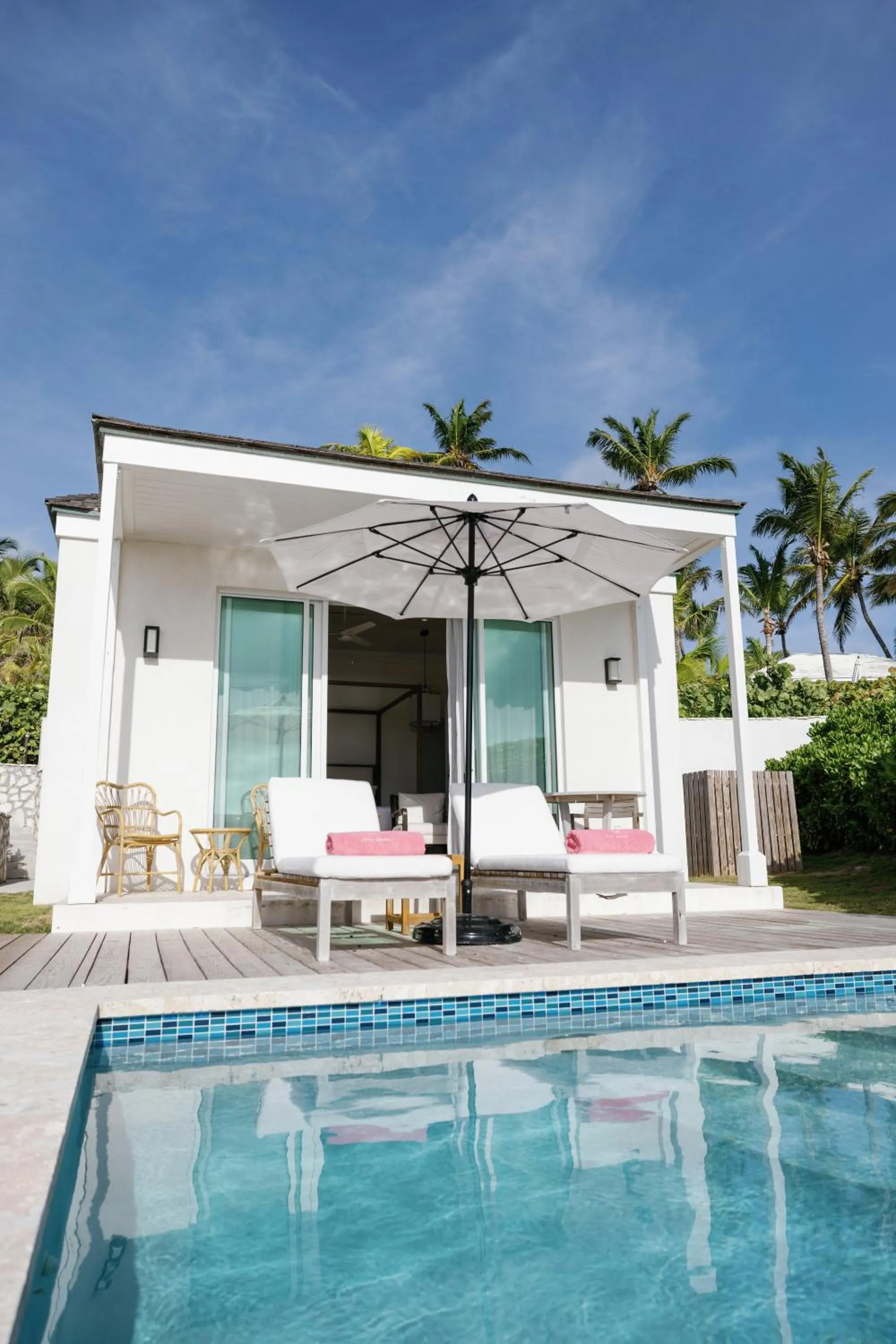 Patio in Pink Sands Resort