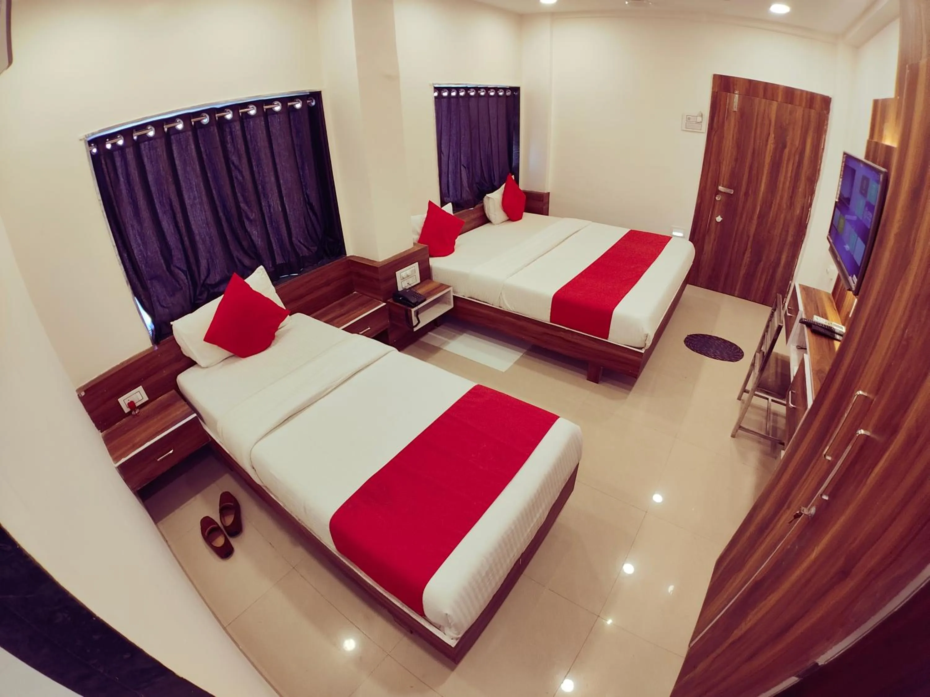 Bed in Hotel Nawanagar Residency