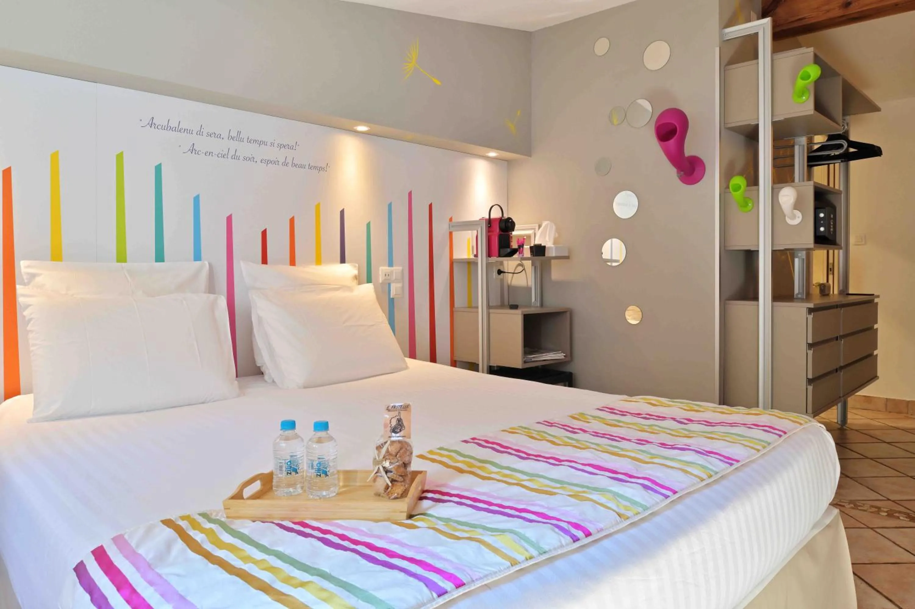 Bed in Hôtel Domaine A Flatta