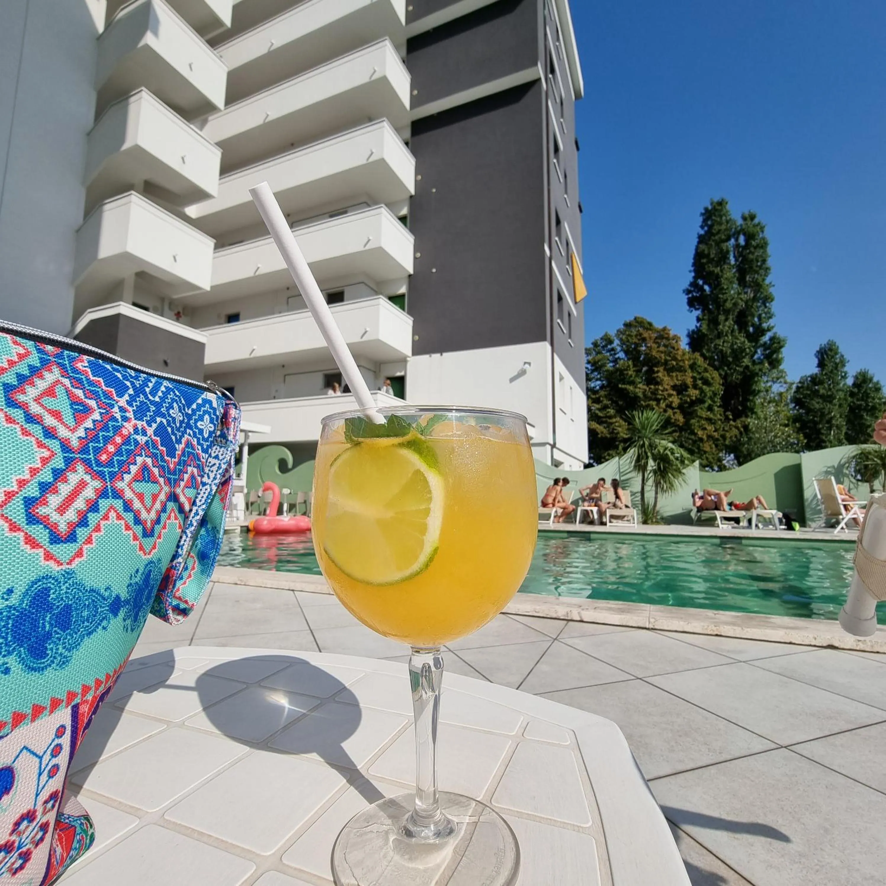 Swimming pool in Nero D'Avorio Apartments