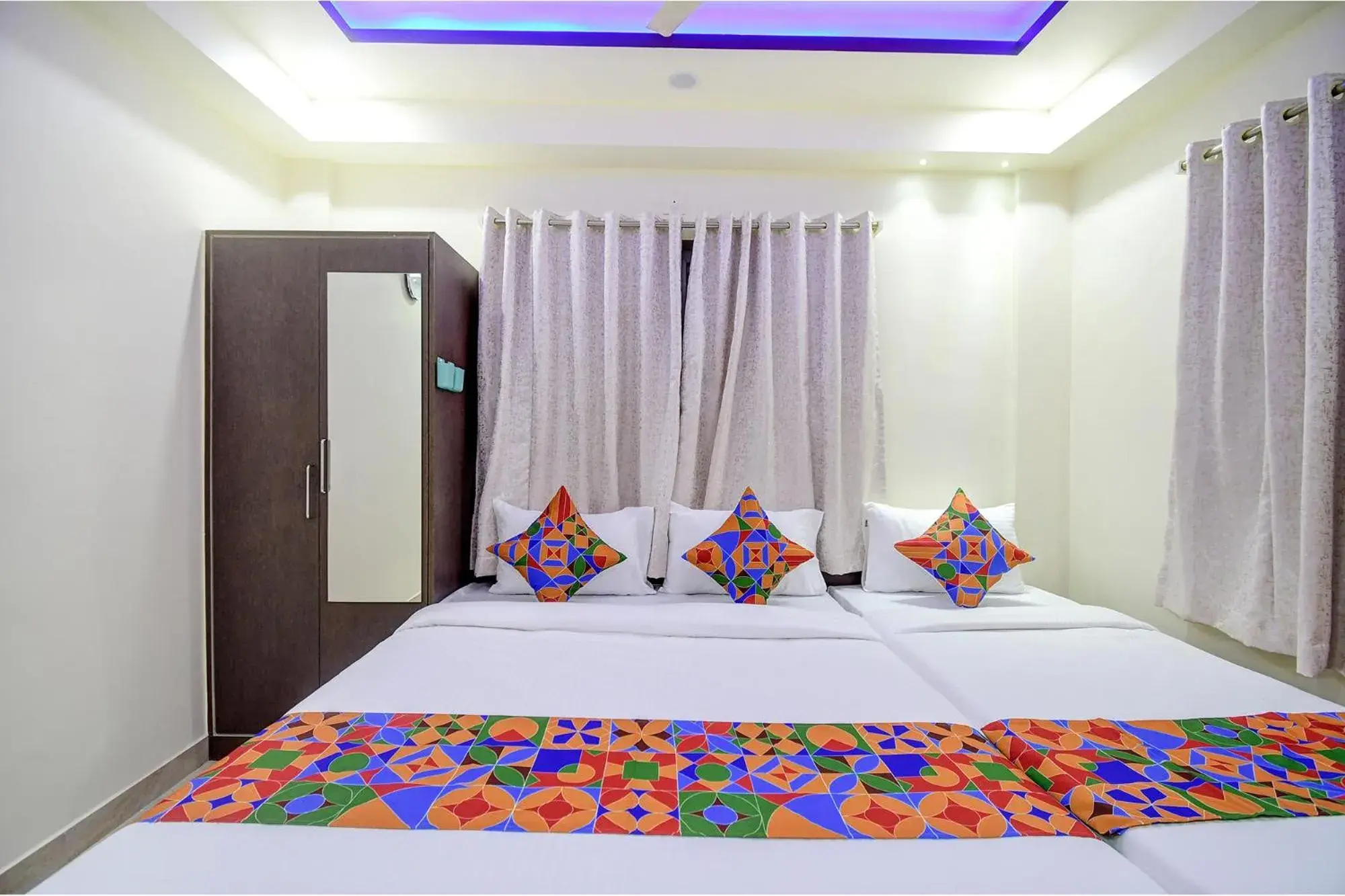 Bed in FabHotel Anchorage Inn - Nr Axis Mall Bed in FabHotel Anchorage Inn - Nr Axis Mall