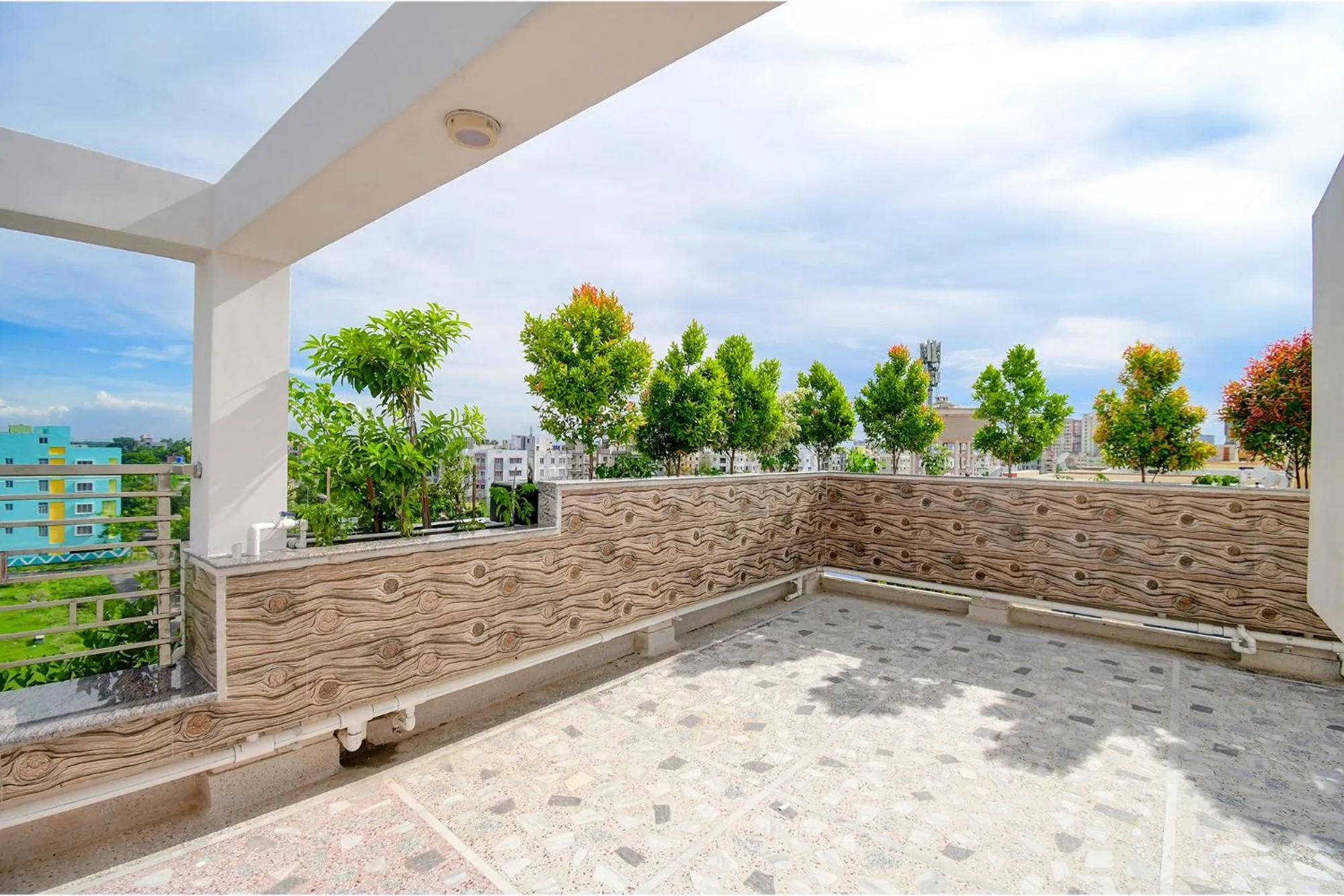 Balcony/Terrace in FabHotel Anchorage Inn - Nr Axis Mall