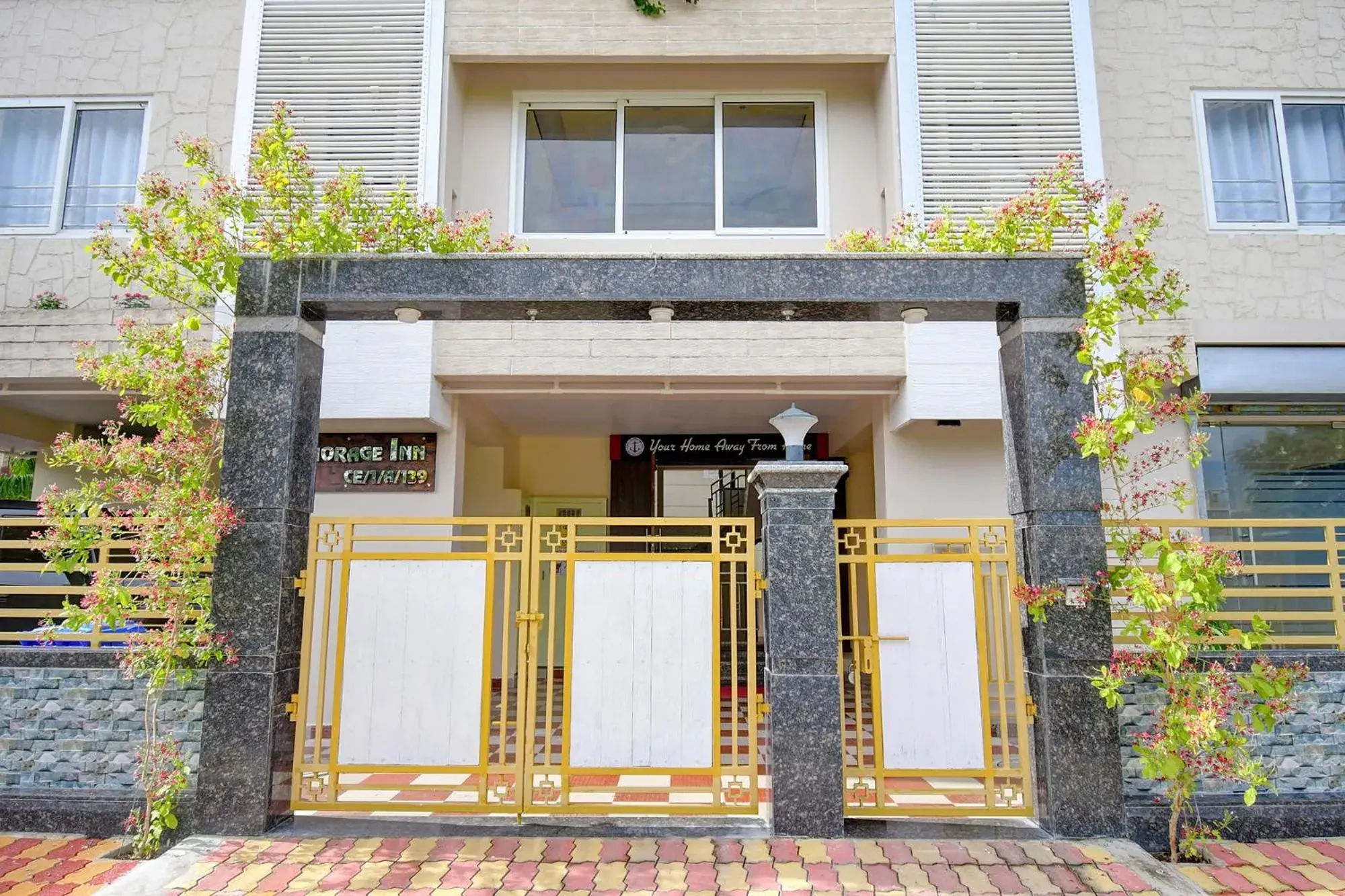 Facade/entrance in FabHotel Anchorage Inn - Nr Axis Mall Facade/entrance in FabHotel Anchorage Inn - Nr Axis Mall