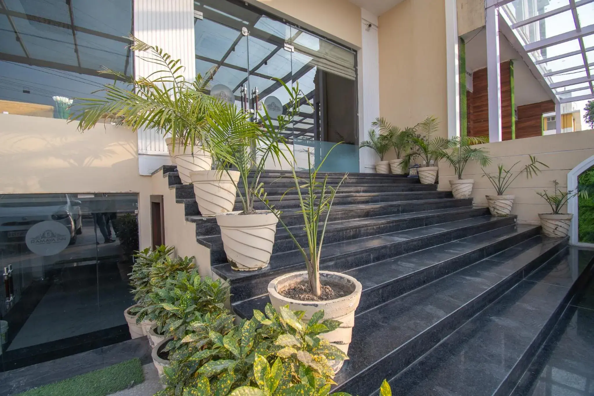 Property building in Hotel Ramaya Inn Property building in Hotel Ramaya Inn