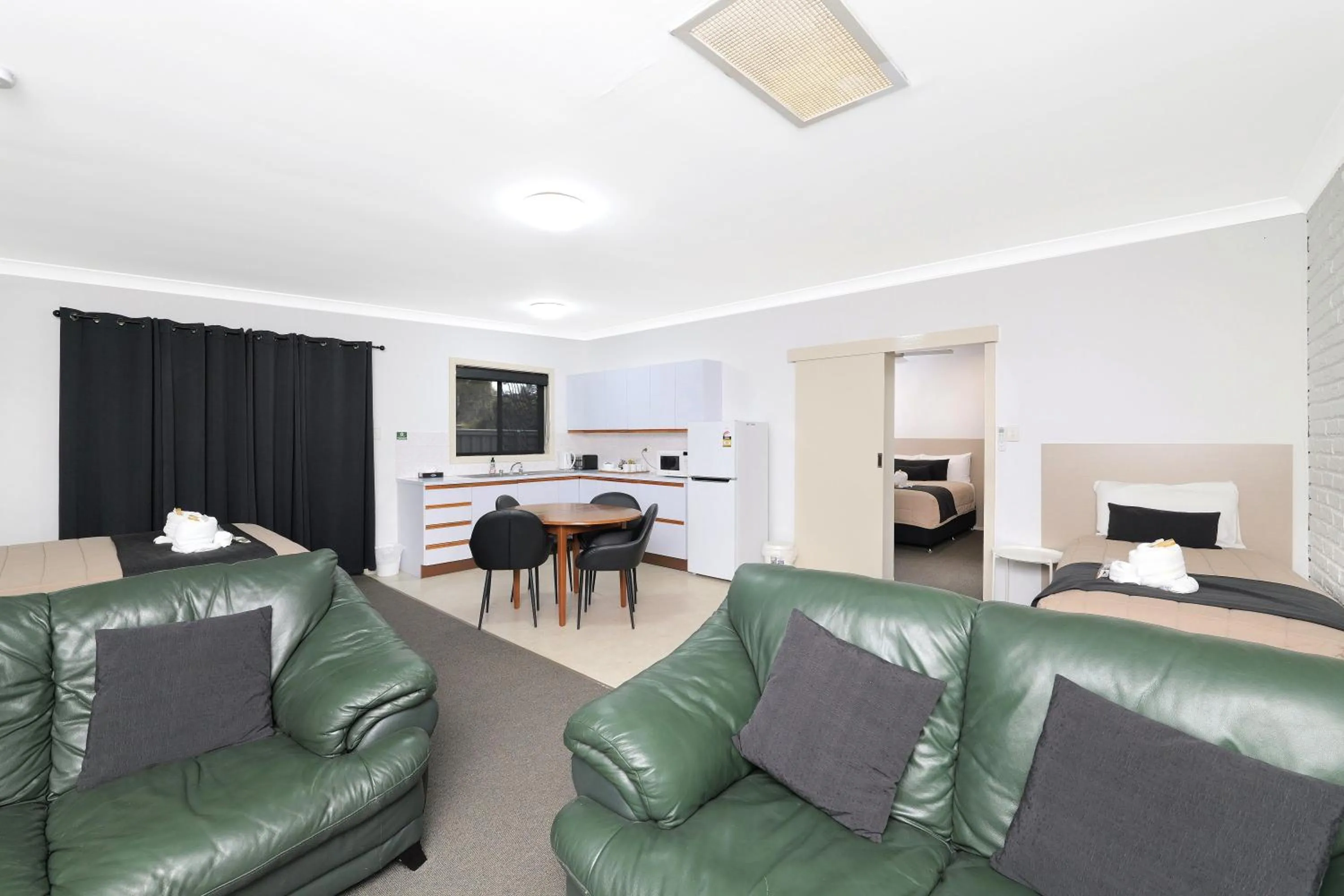 Bed in Boggabri Motel