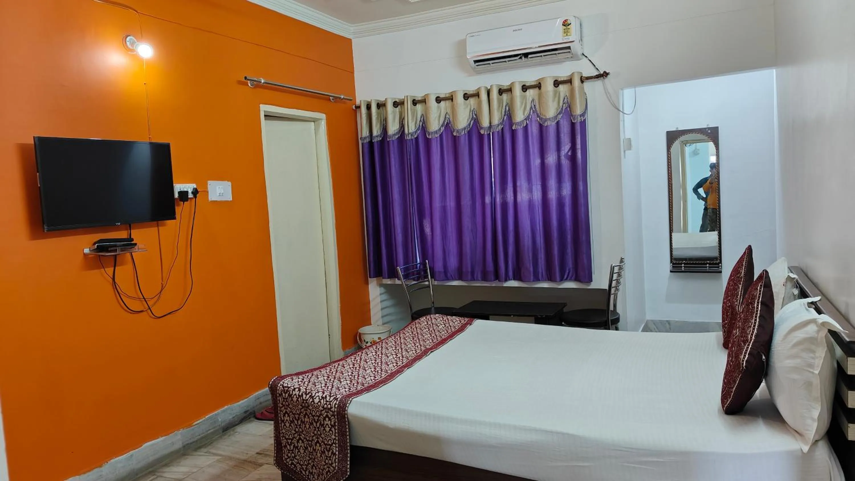 Bedroom, Bed in Hotel Aditya Palace