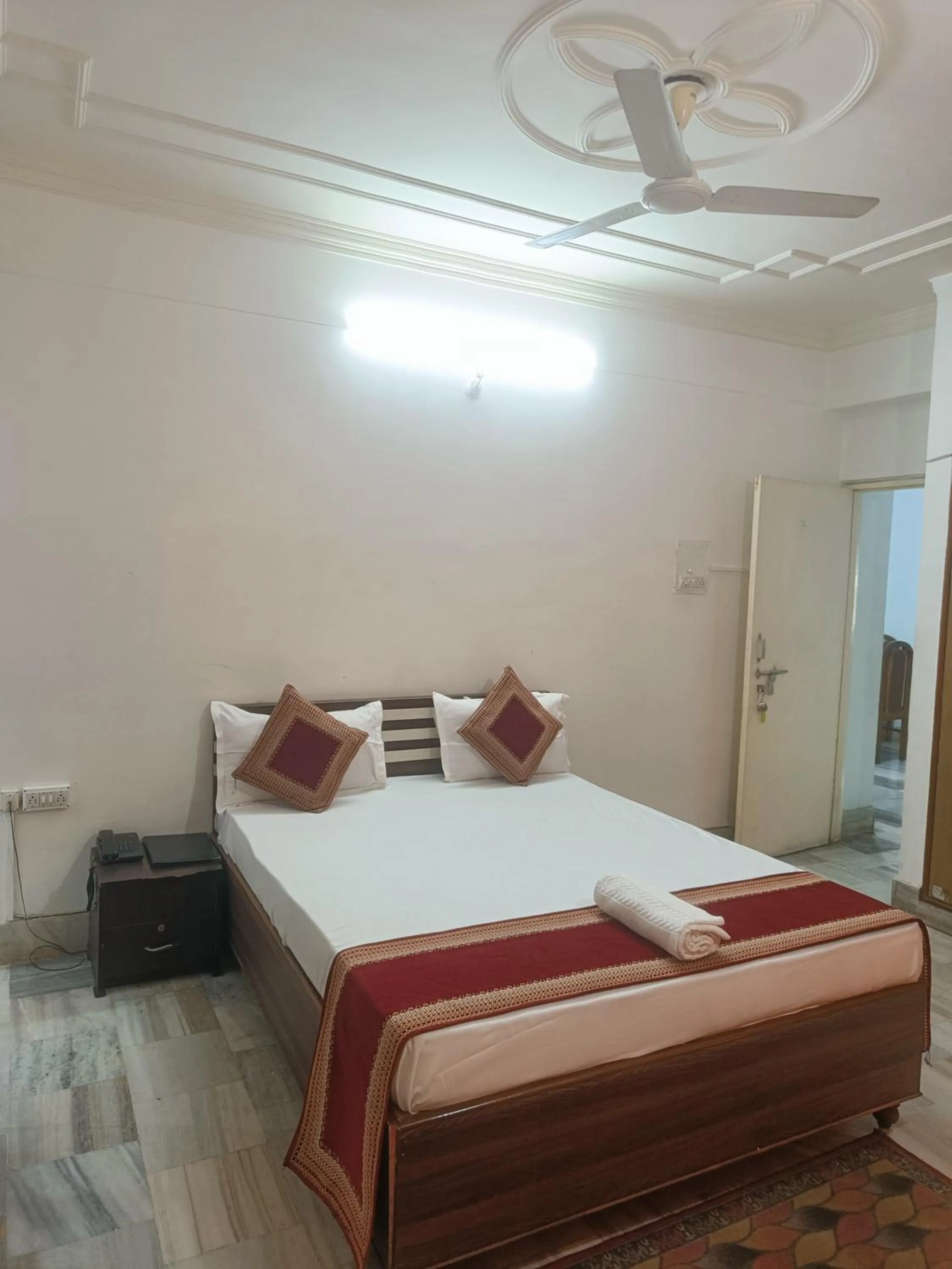 Bedroom, Bed in Hotel Aditya Palace