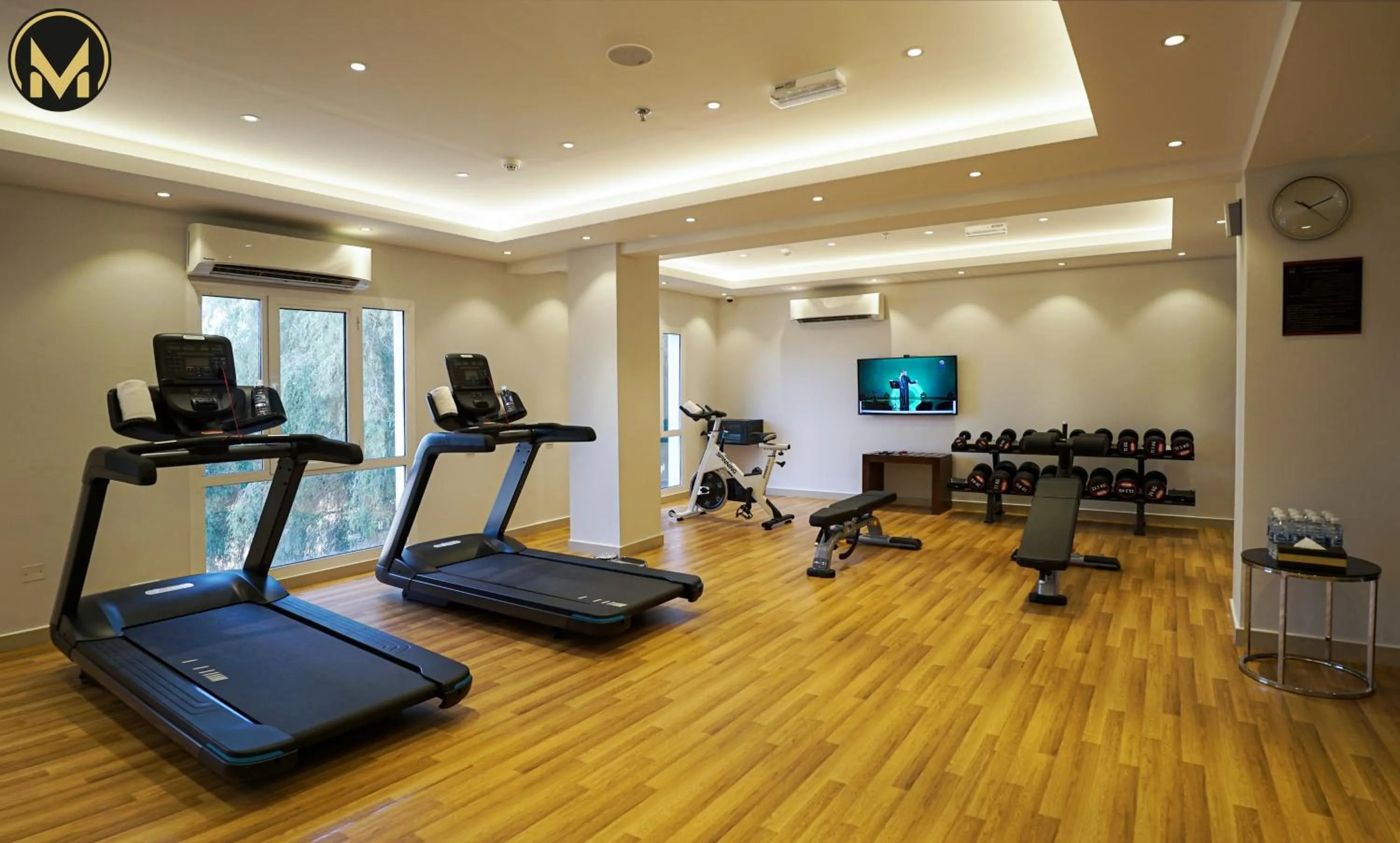 Fitness centre/facilities in Muscat Express Hotel
