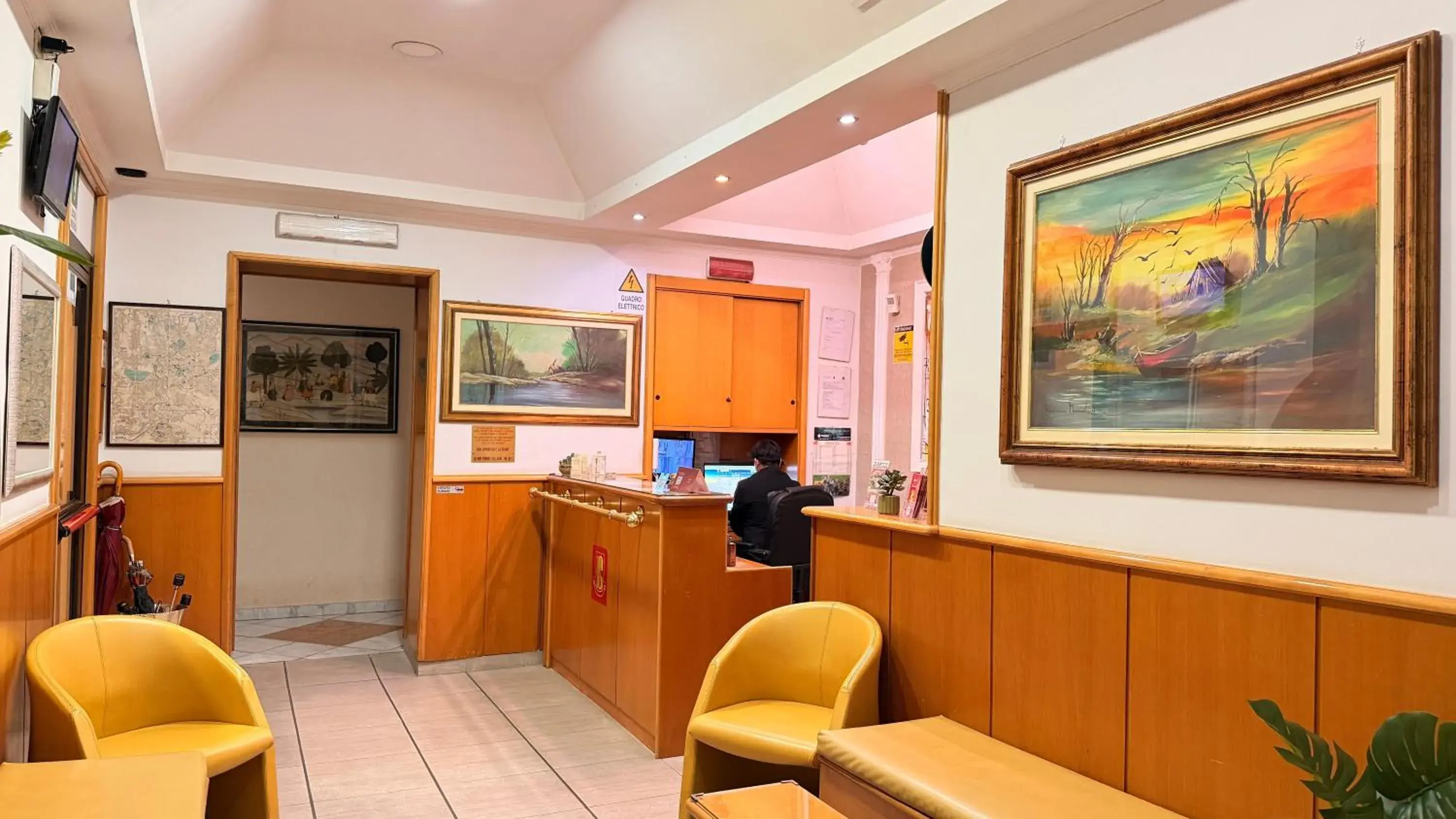 Lobby or reception in Hotel Concorde Lobby or reception in Hotel Concorde