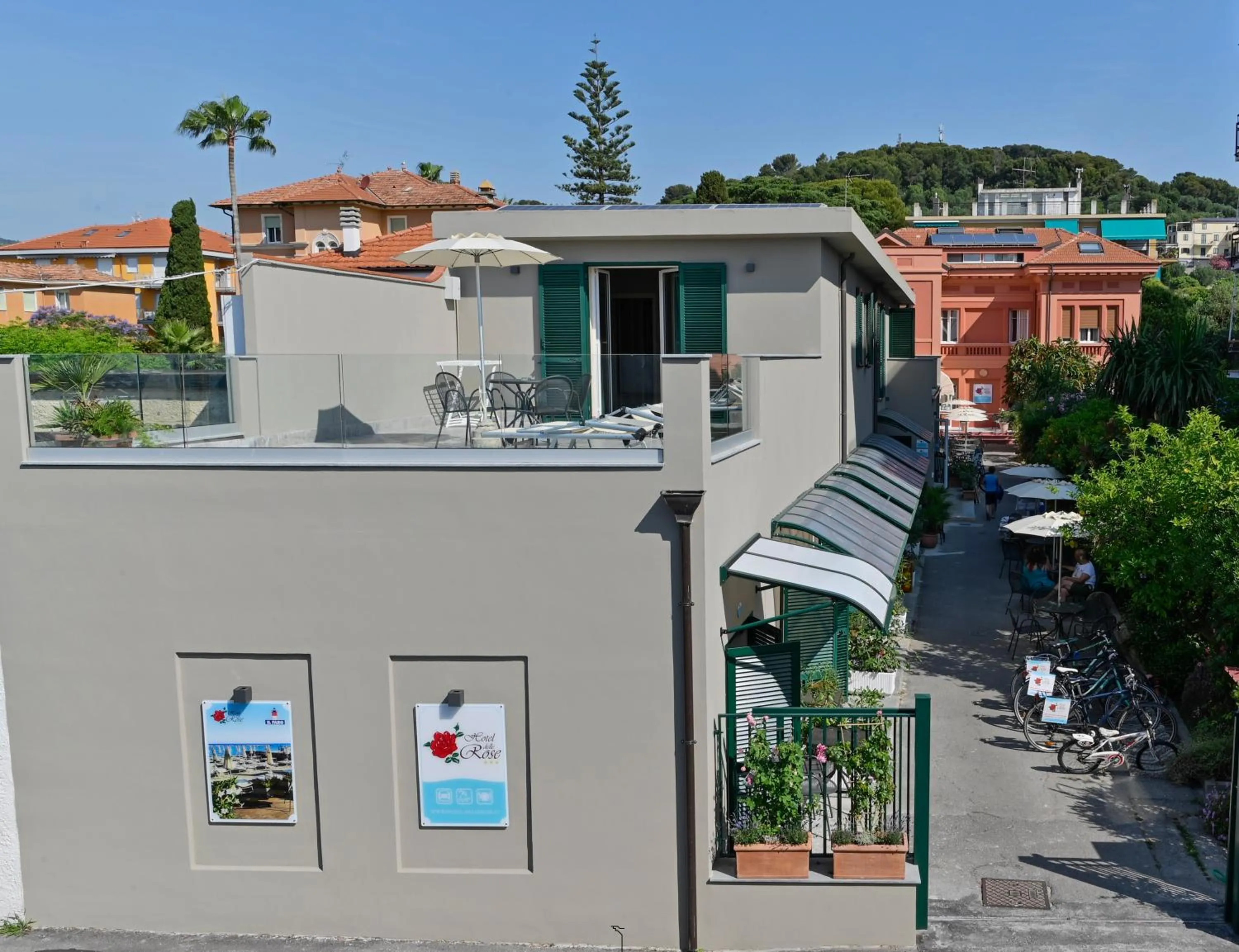 Property building in Hotel Delle Rose