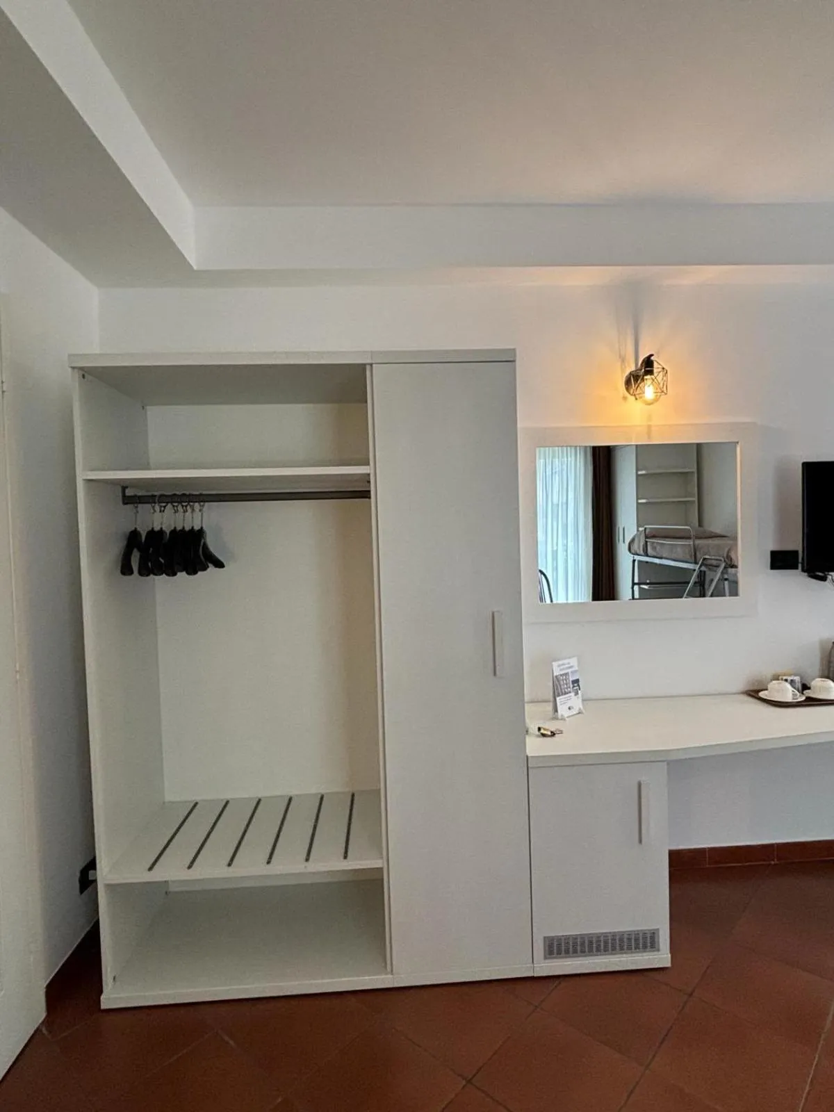 wardrobe in Hotel Delle Rose