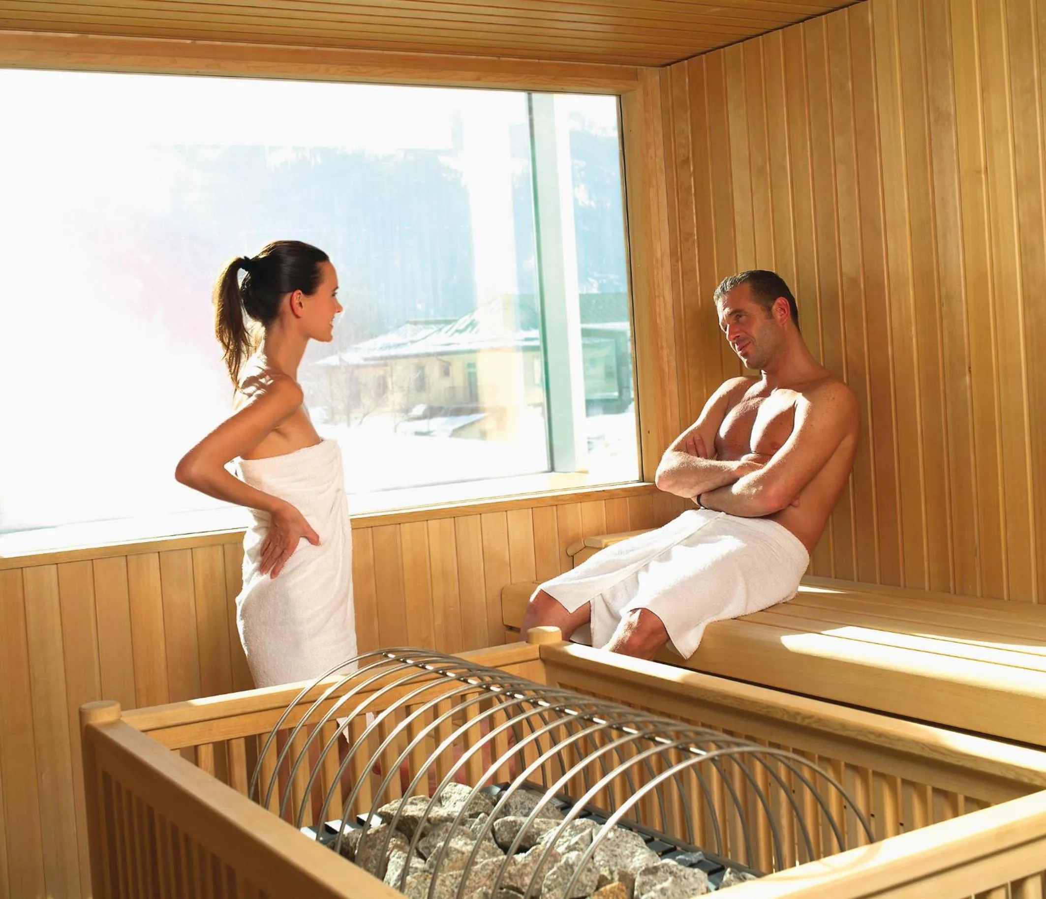 Spa and wellness centre/facilities in Aparthotel Chalet Wetzlgut
