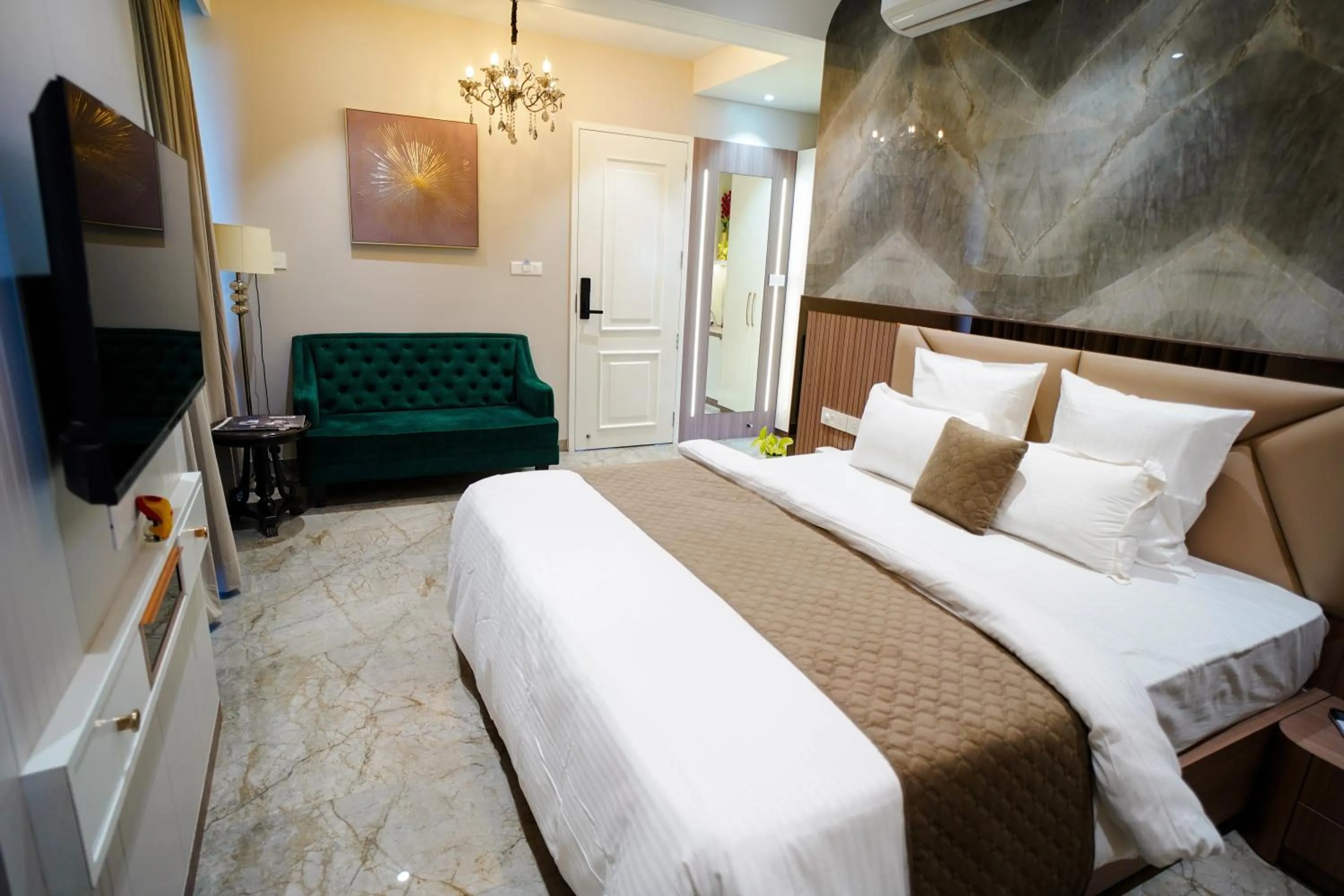 Bedroom in VIRASAT RESORT