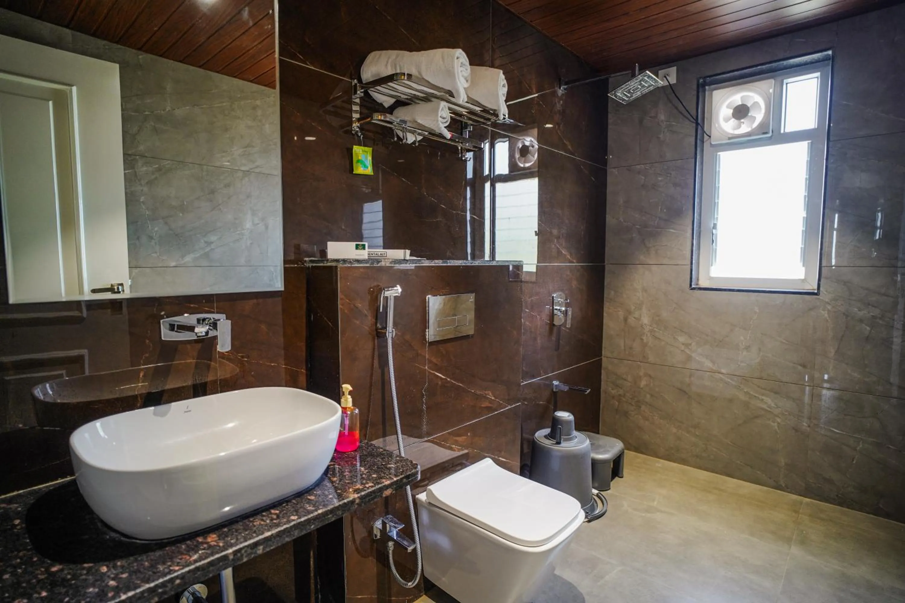 Bathroom in VIRASAT RESORT