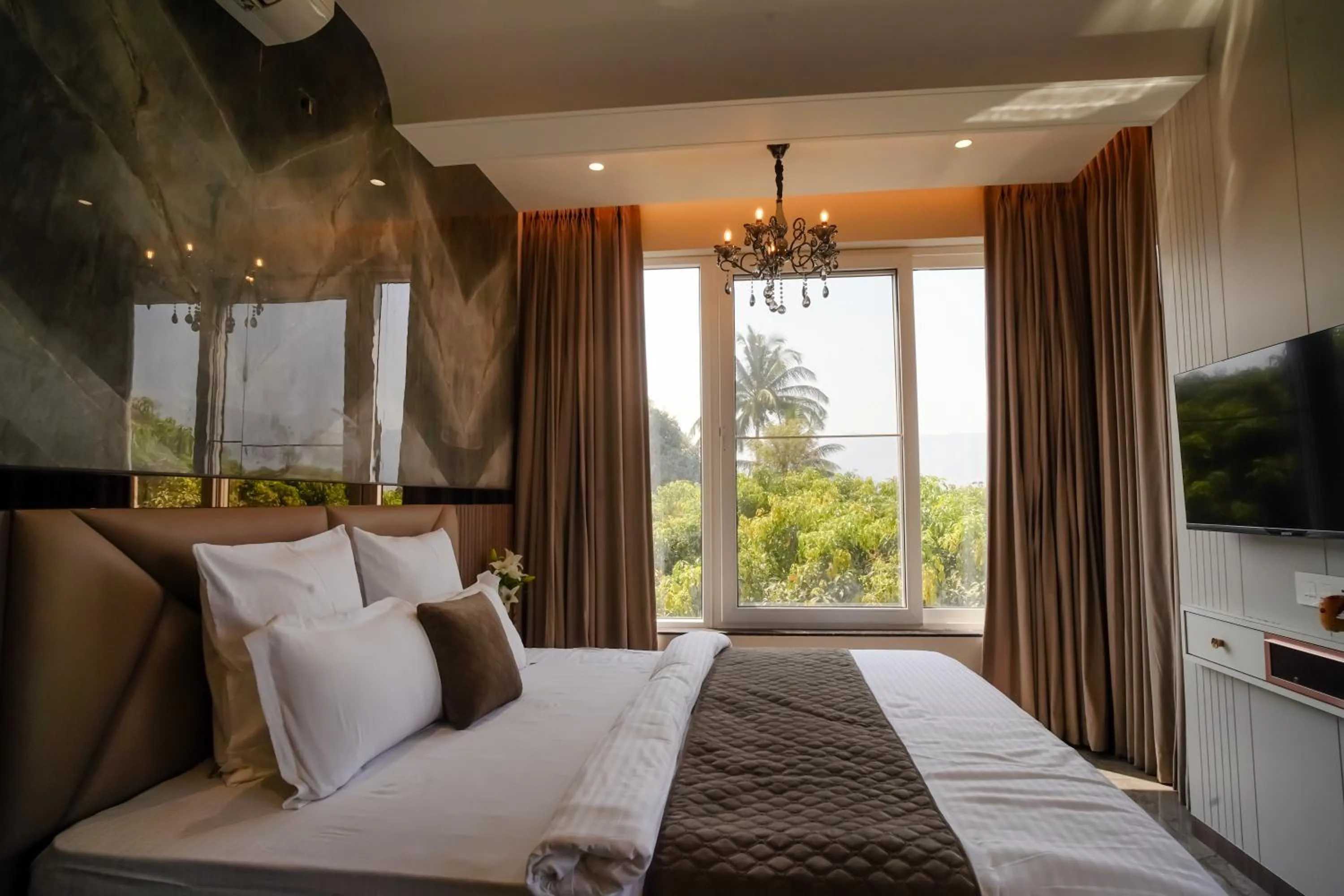 Bedroom in VIRASAT RESORT