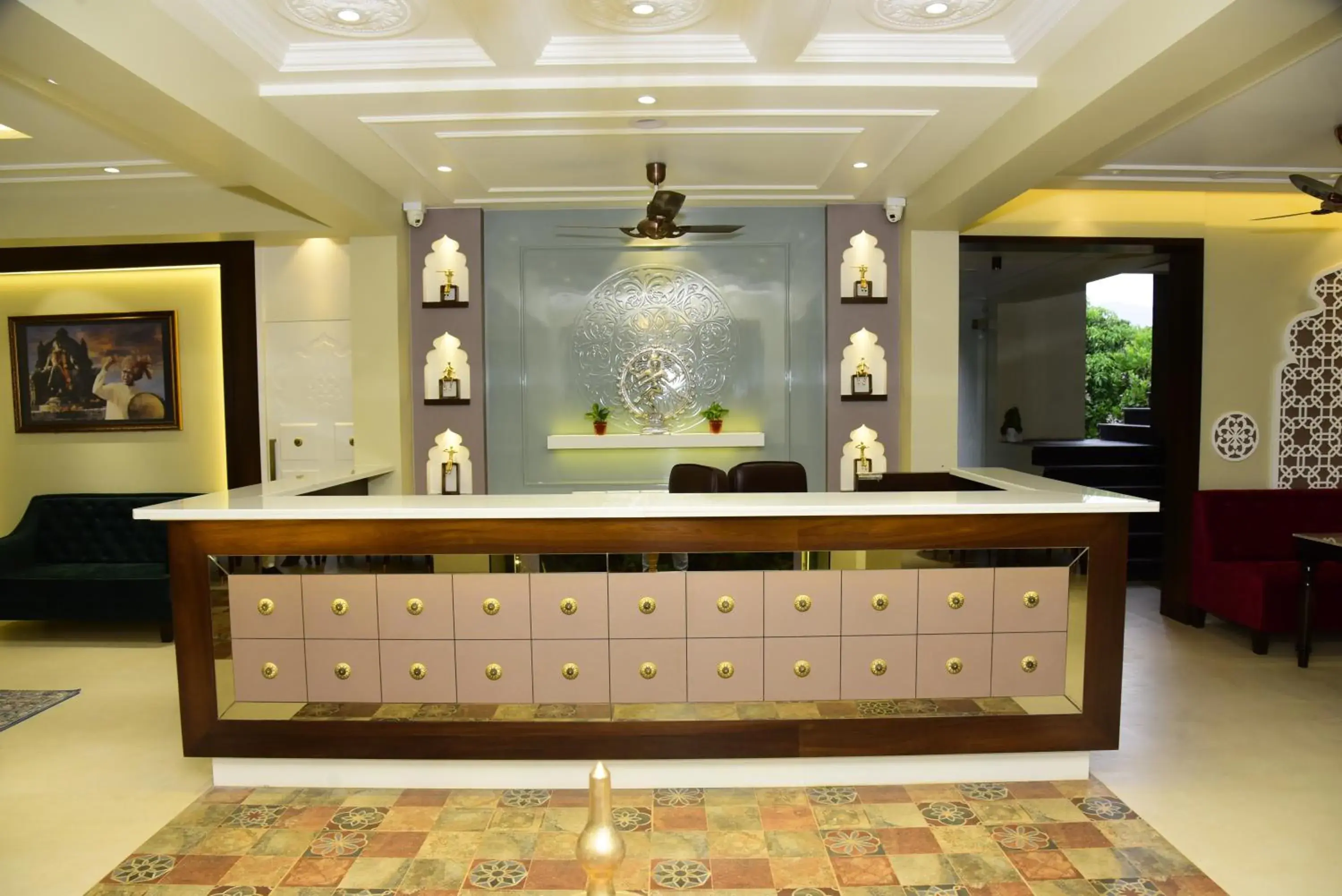 Lobby or reception in VIRASAT RESORT Lobby or reception in VIRASAT RESORT