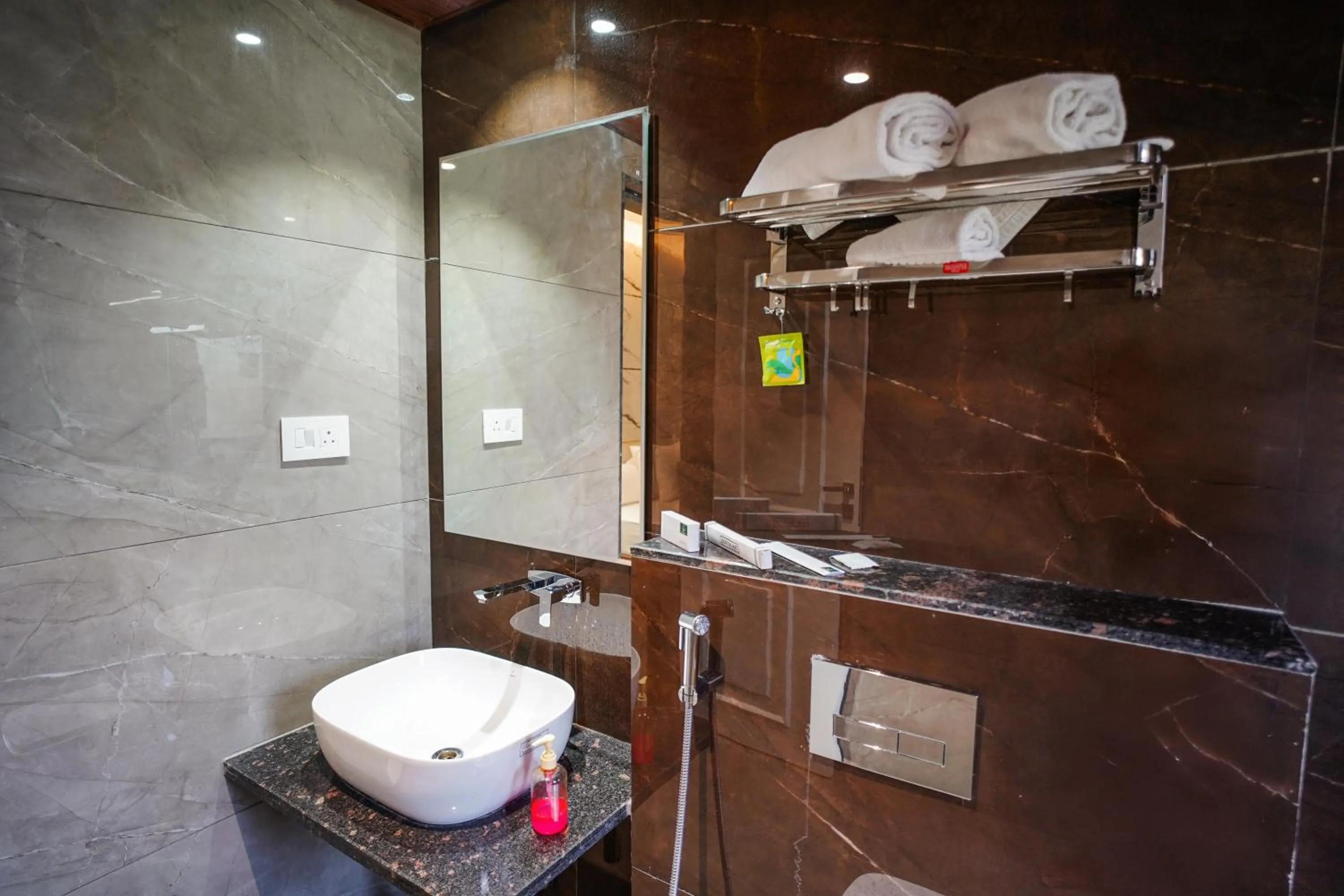 Bathroom in VIRASAT RESORT