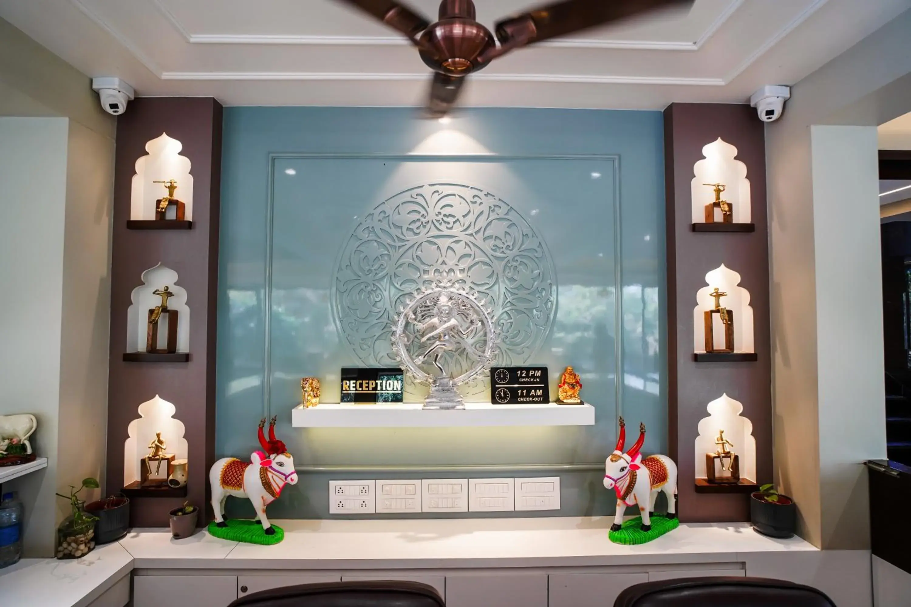 Lobby or reception in VIRASAT RESORT Lobby or reception in VIRASAT RESORT