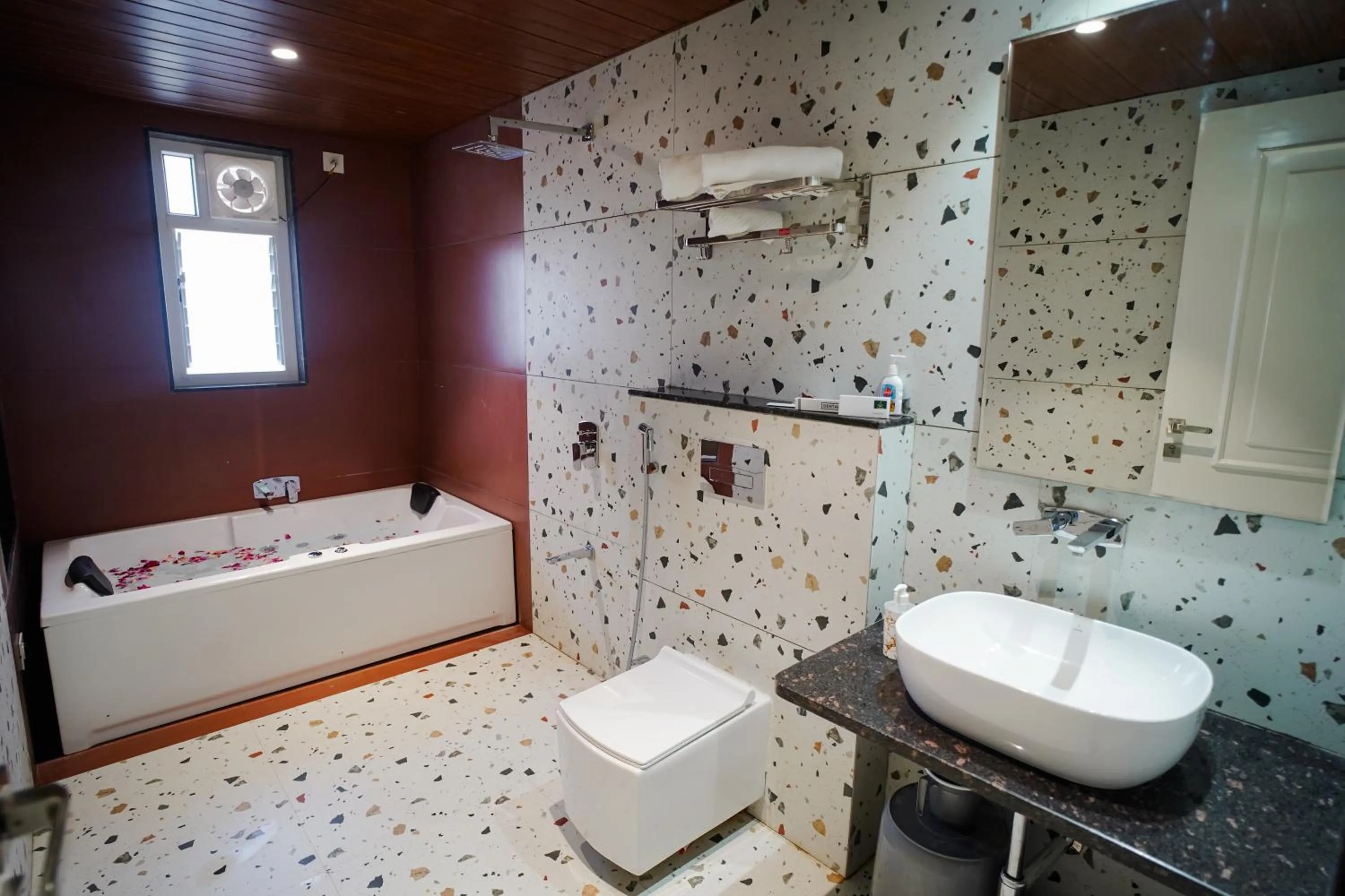 Bathroom in VIRASAT RESORT