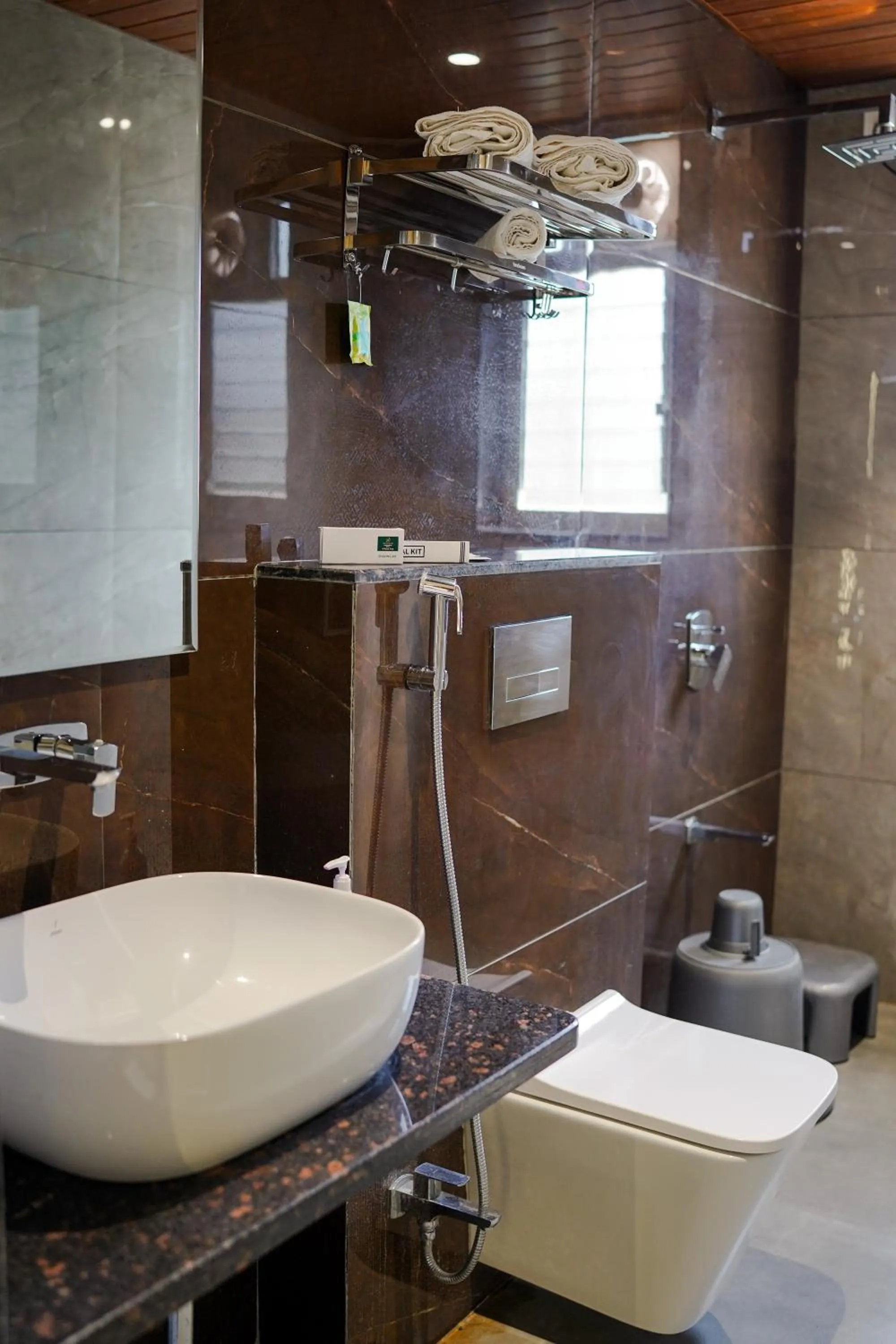 Bathroom in VIRASAT RESORT