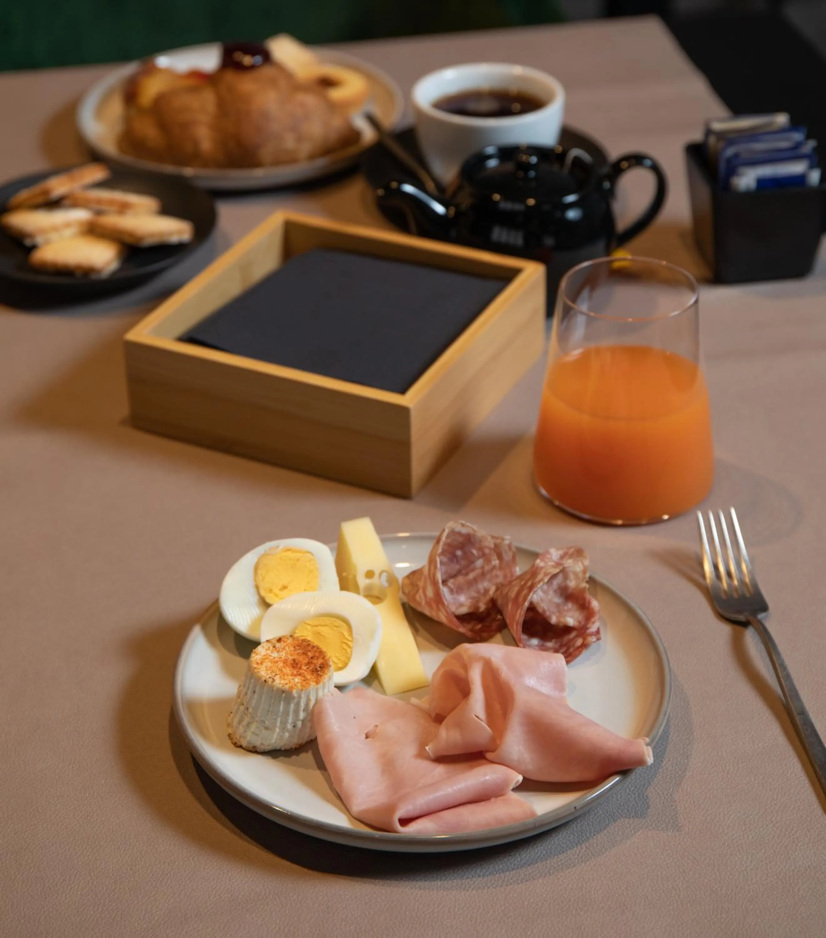 Breakfast in Bel Sito Hotel Due Torri