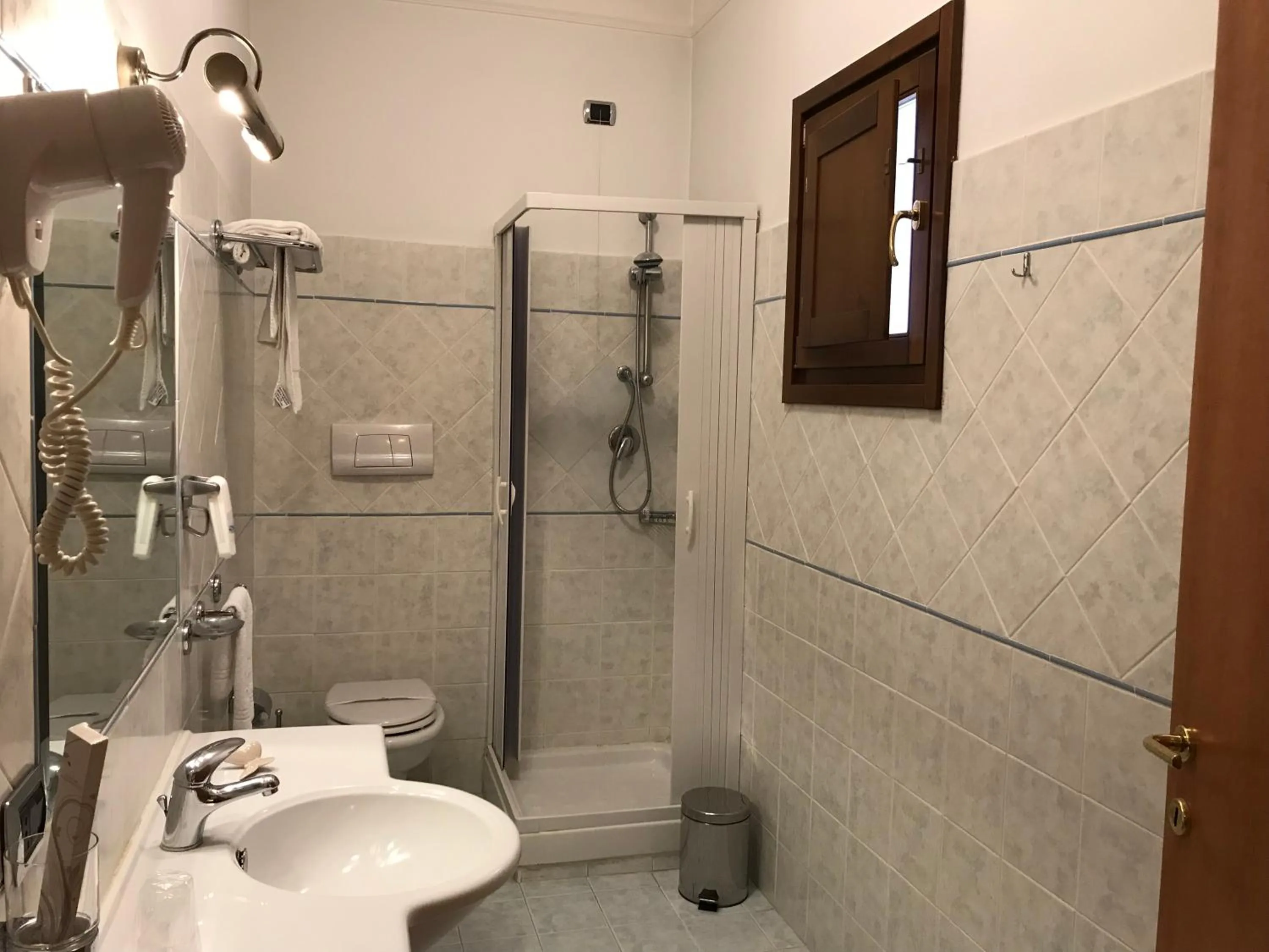 Bathroom in Bel Sito Hotel Due Torri