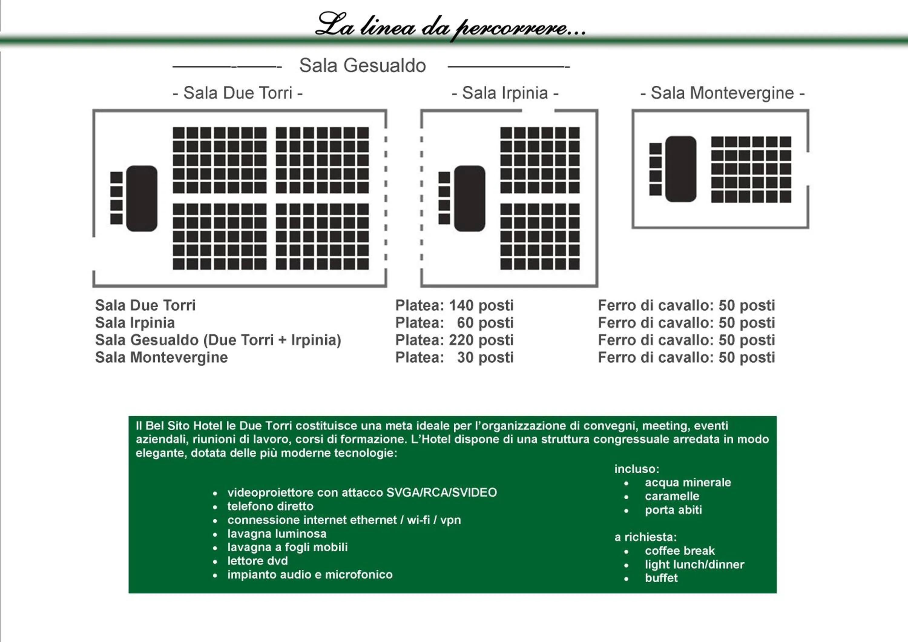 Meeting/conference room in Bel Sito Hotel Due Torri
