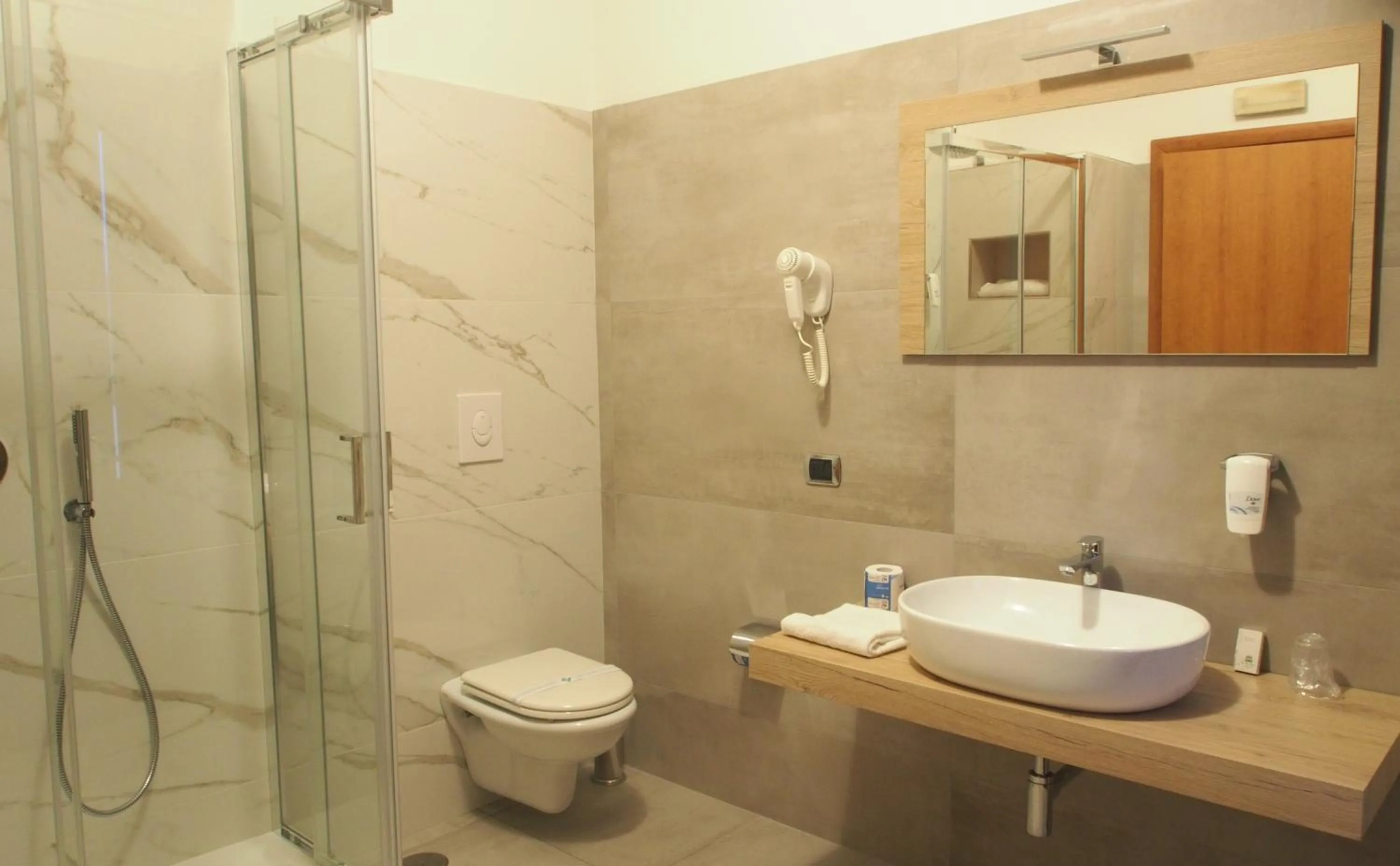 Bathroom in Bel Sito Hotel Due Torri