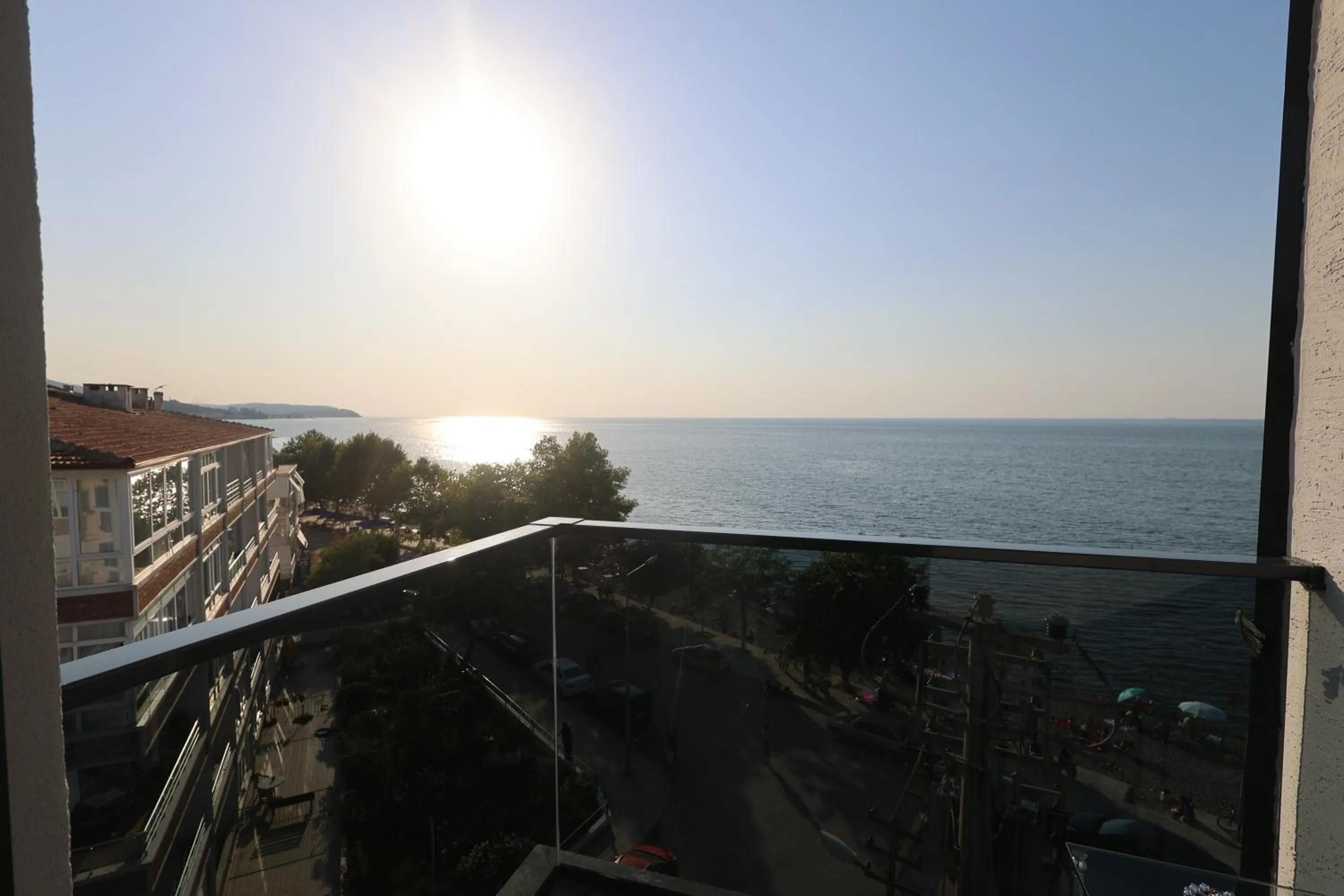 Balcony/Terrace in Taşliman Otel