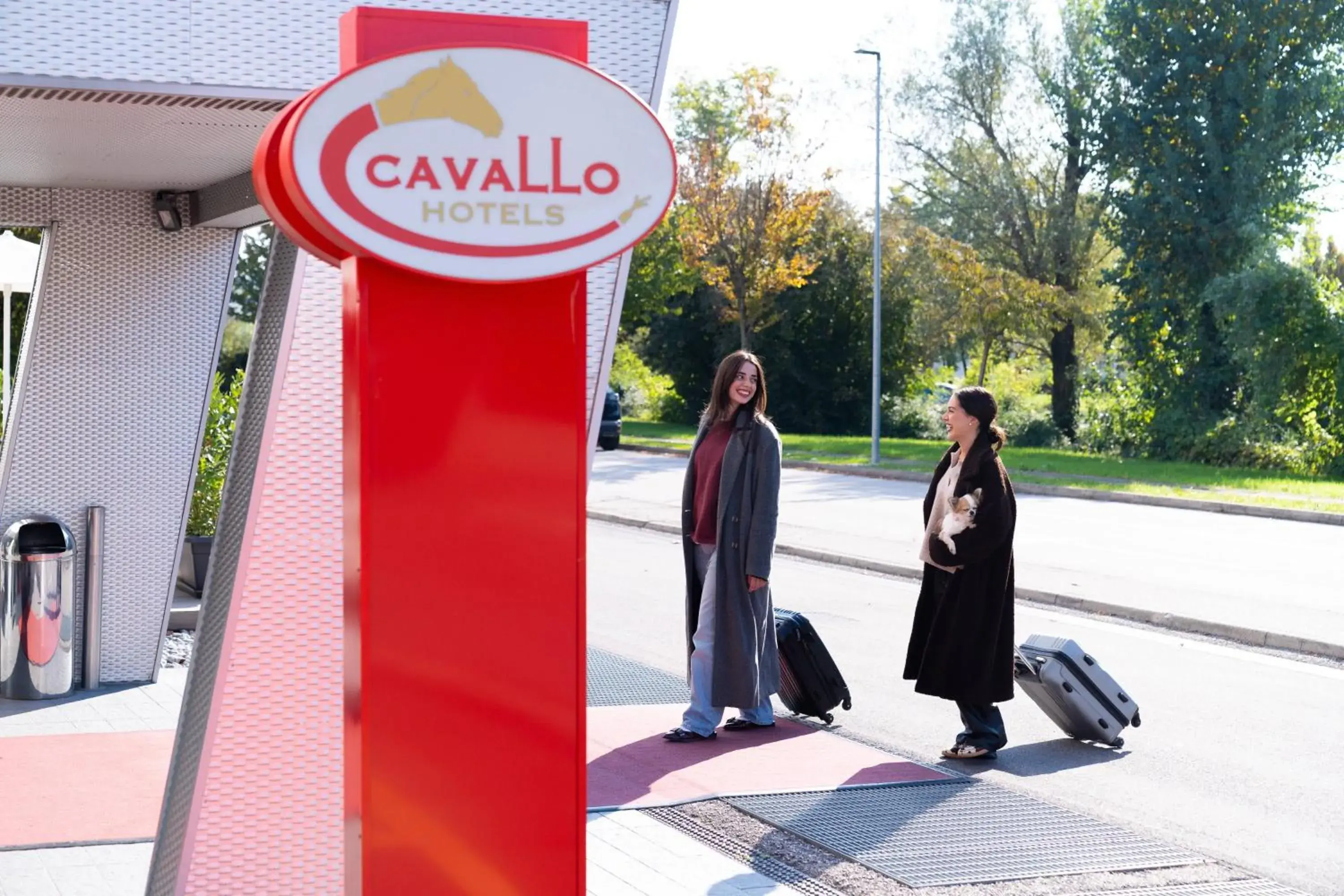 Property building in CAVALLO Hotel Noventa di Piave Property building in CAVALLO Hotel Noventa di Piave