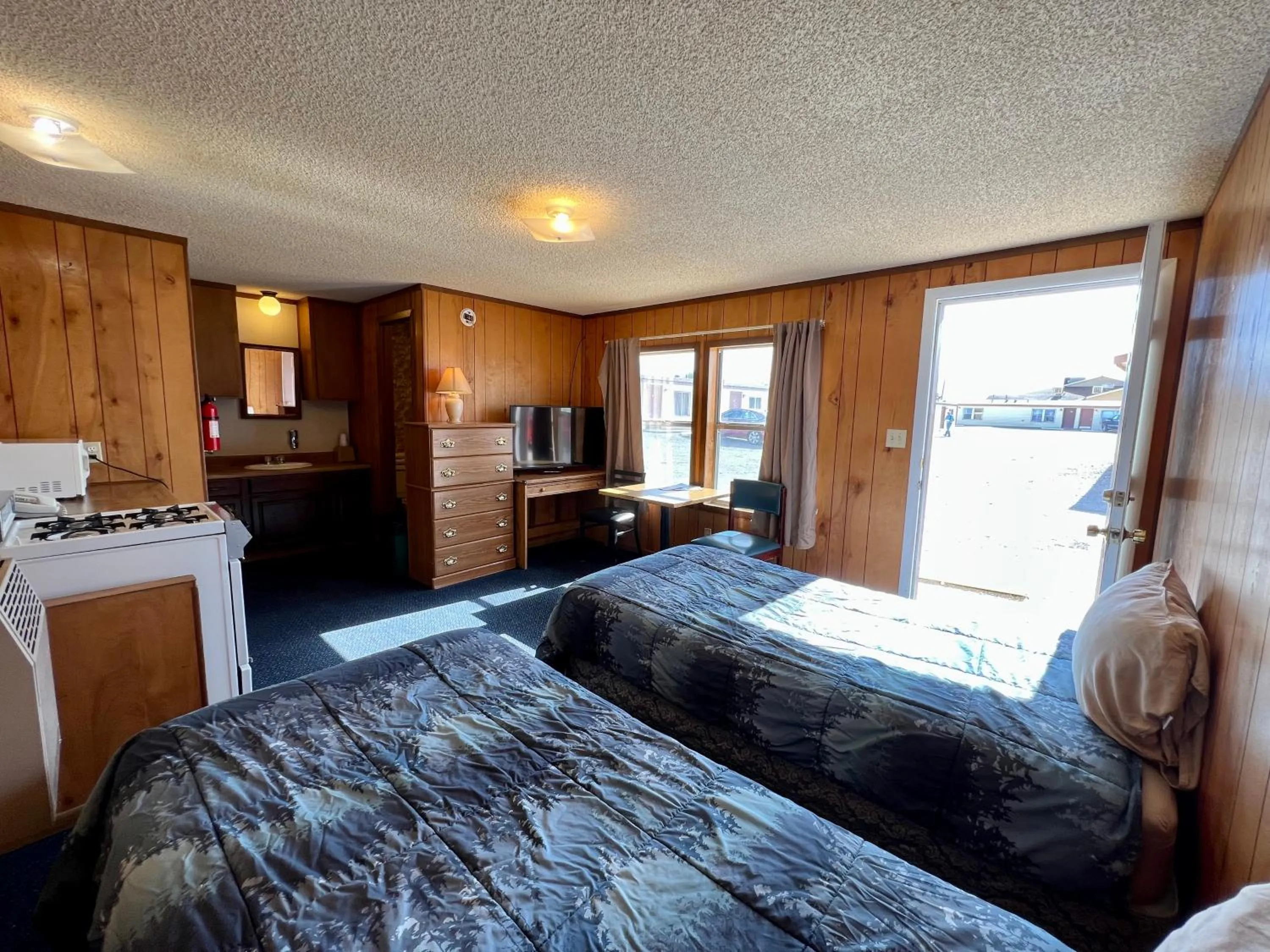 Bed in Border Inn Casino