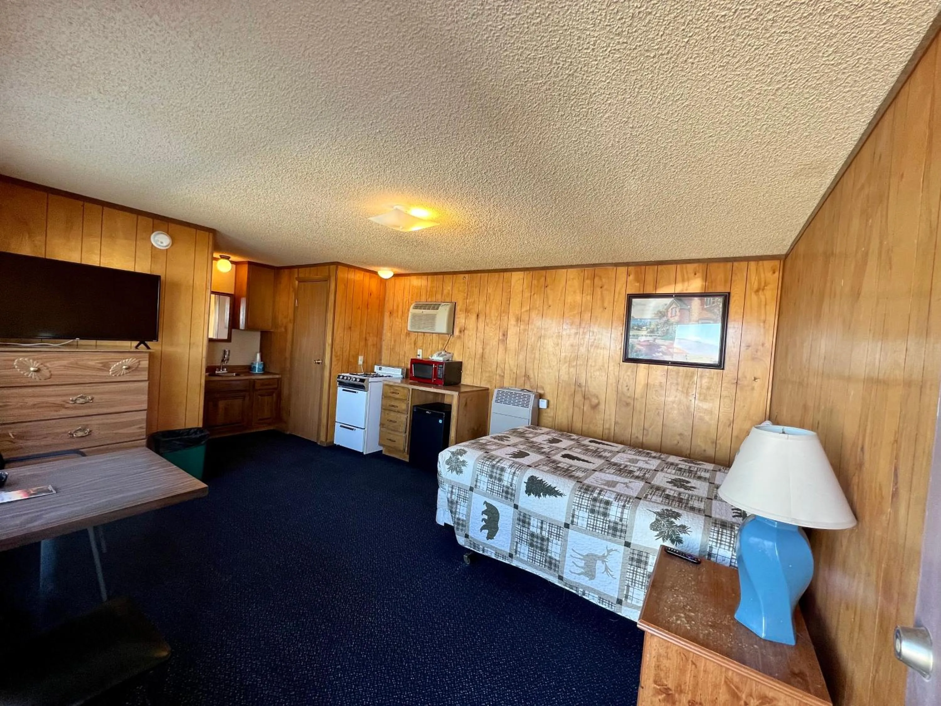 Bed in Border Inn Casino