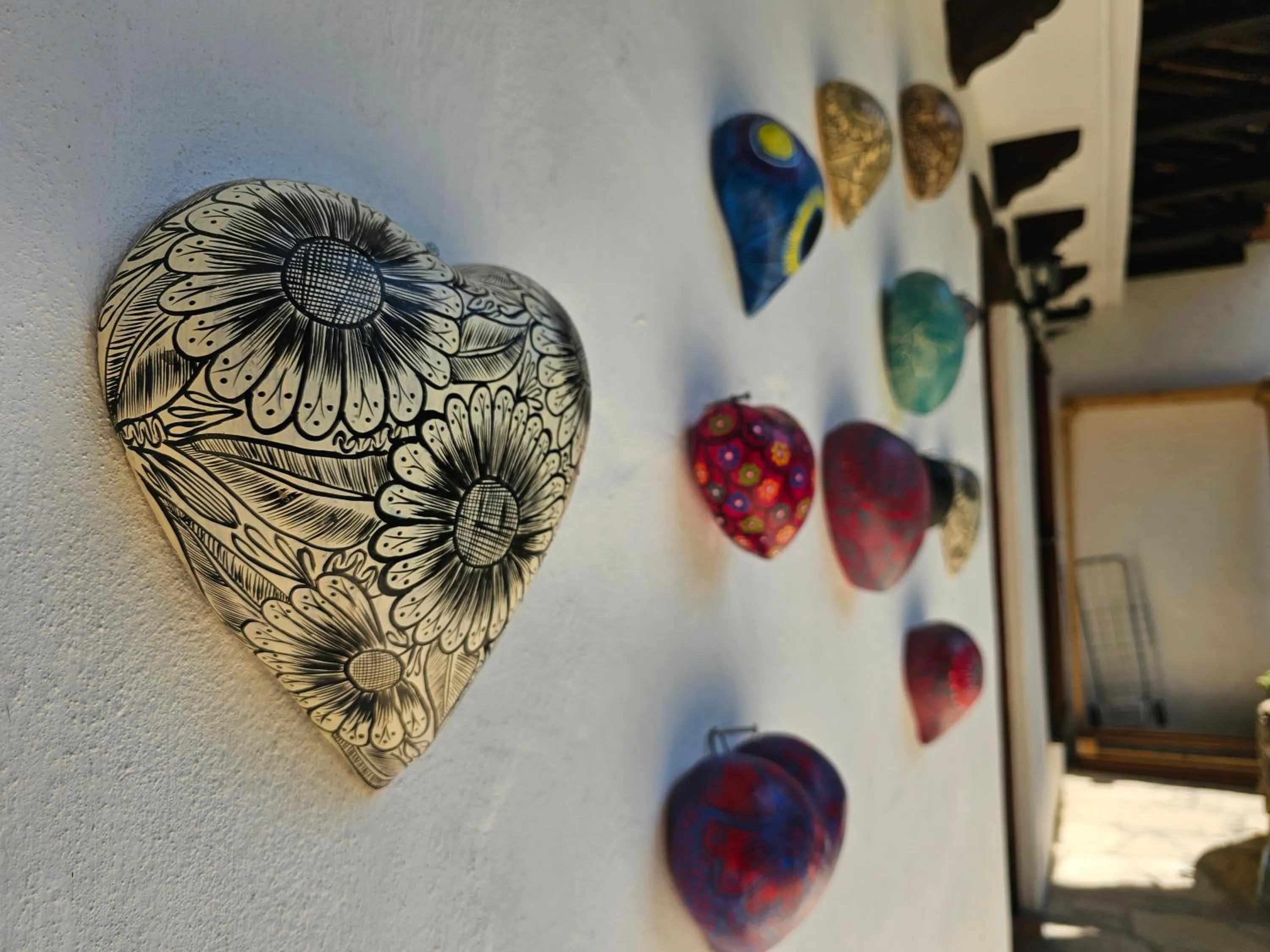 Decorative detail in Arte Sano Hotel San Cristobal