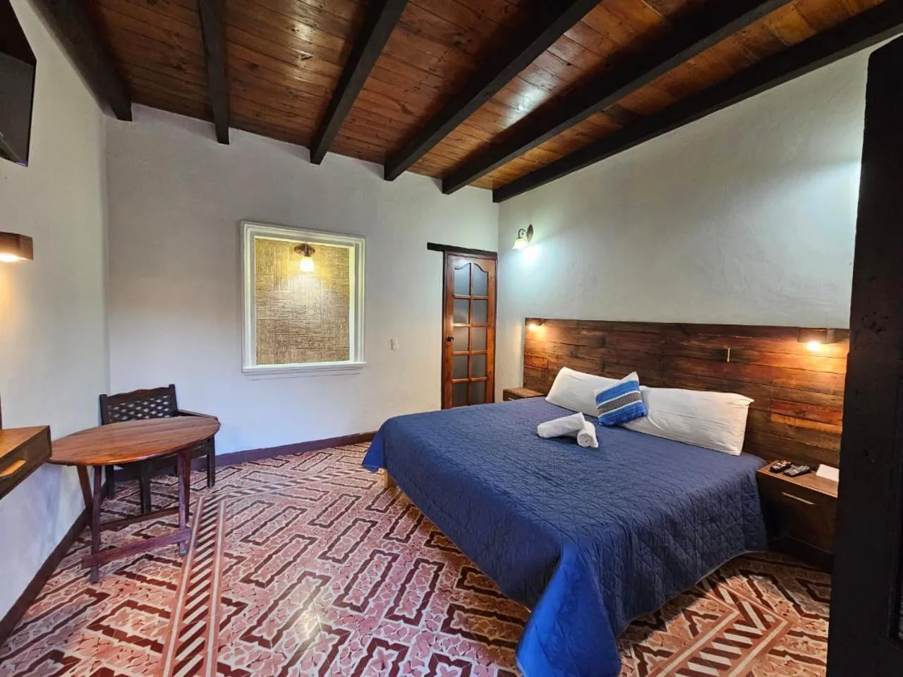 Bed in Arte Sano Hotel San Cristobal